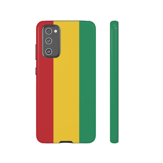 Guinea Flag Phone Case | iPhone 15 Plus/ Pro, 14, 13, 12| Google Pixel 7, Pro, 5| Samsung Galaxy S23 All Major Phone Models