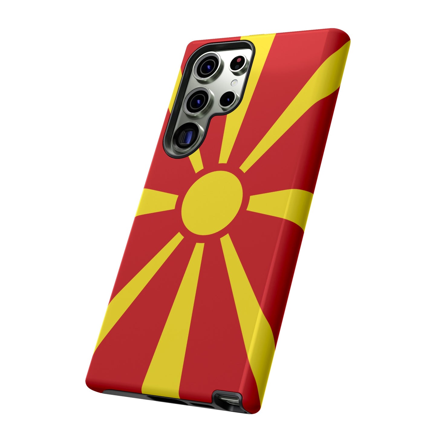 Macedonia Flag Phone Case | iPhone 15 Plus/ Pro, 14, 13, 12| Google Pixel 7, Pro, 5| Samsung Galaxy S23 All Major Phone Models