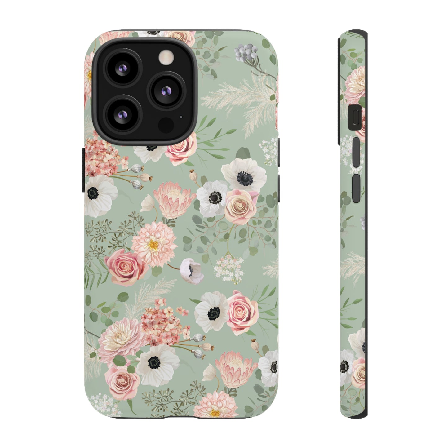 Pastel Flowers Phone Case | iPhone 15 Plus/ Pro, 14, 13, 12| Google Pixel 7, Pro, 5| Samsung Galaxy S23 All Major Phone Models