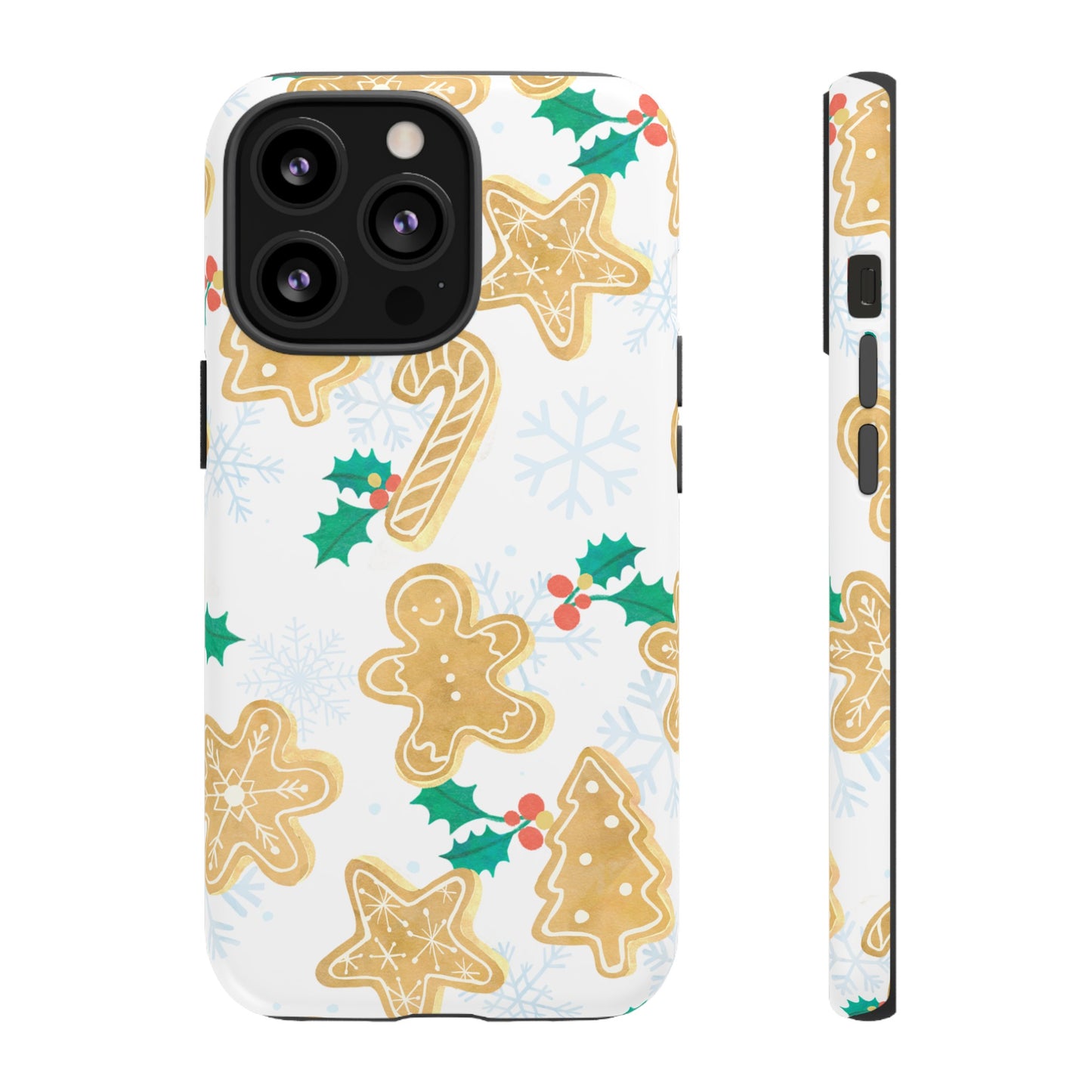 Gingerbread Wallpaper Phone Case | iPhone 15 Plus/ Pro, 14, 13, 12| Google Pixel 7, Pro, 5| Samsung Galaxy S23 All Major Phone Models