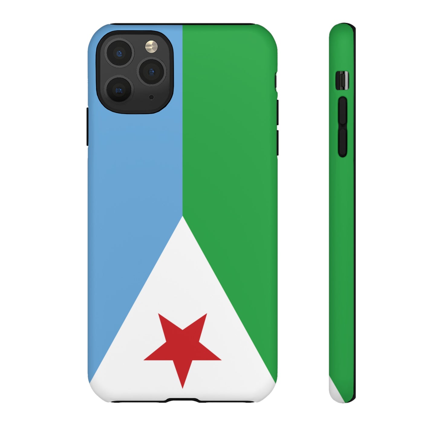 Djibouti Flag Phone Case | iPhone 15 Plus/ Pro, 14, 13, 12| Google Pixel 7, Pro, 5| Samsung Galaxy S23 All Major Phone Models