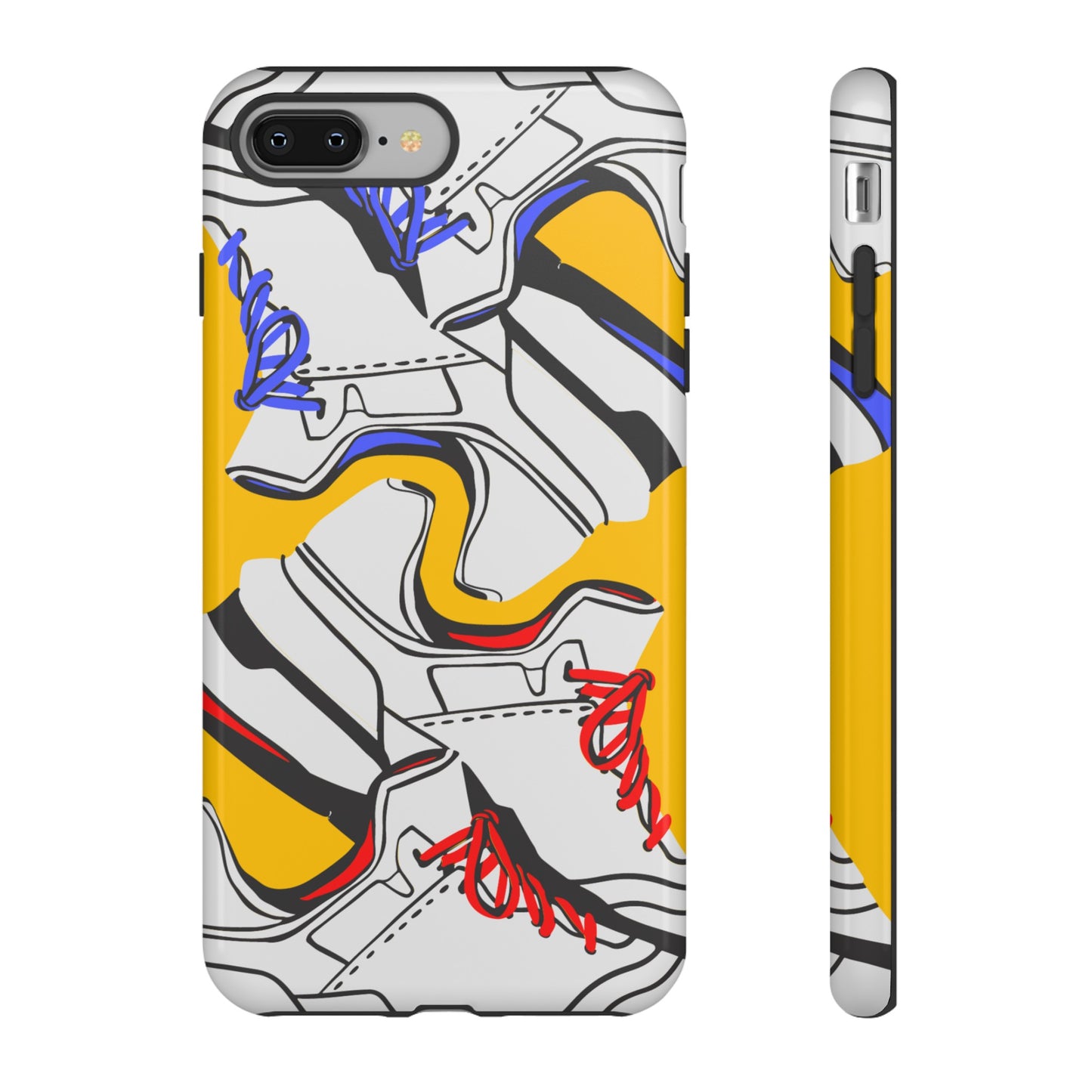 Sneakers Wallpaper Phone Case | iPhone 15 Plus/ Pro, 14, 13, 12| Google Pixel 7, Pro, 5| Samsung Galaxy S23 All Major Phone Models