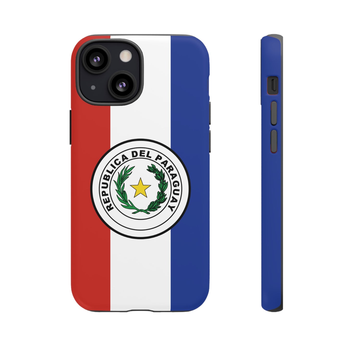 Paraguay Flag Phone Case | iPhone 15 Plus/ Pro, 14, 13, 12| Google Pixel 7, Pro, 5| Samsung Galaxy S23 All Major Phone Models