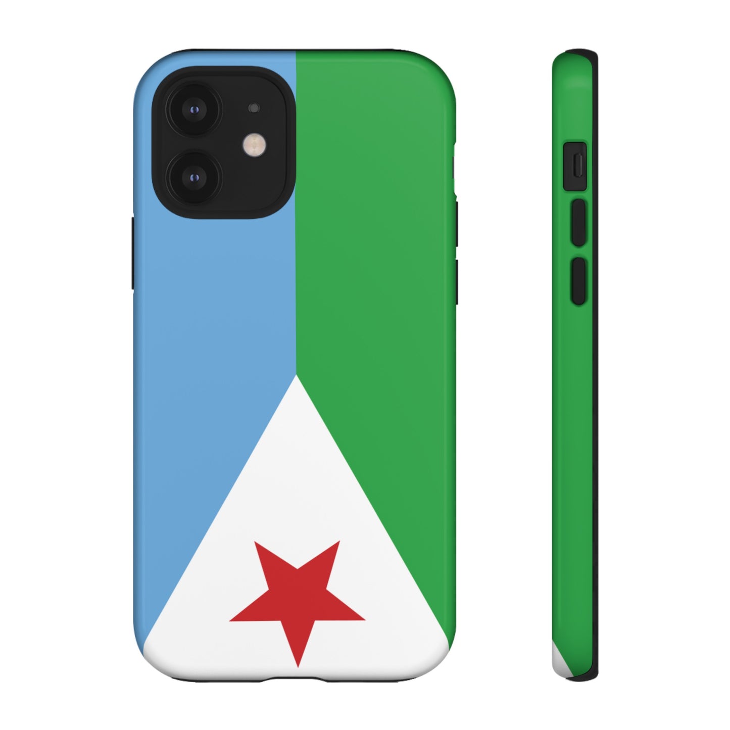 Djibouti Flag Phone Case | iPhone 15 Plus/ Pro, 14, 13, 12| Google Pixel 7, Pro, 5| Samsung Galaxy S23 All Major Phone Models