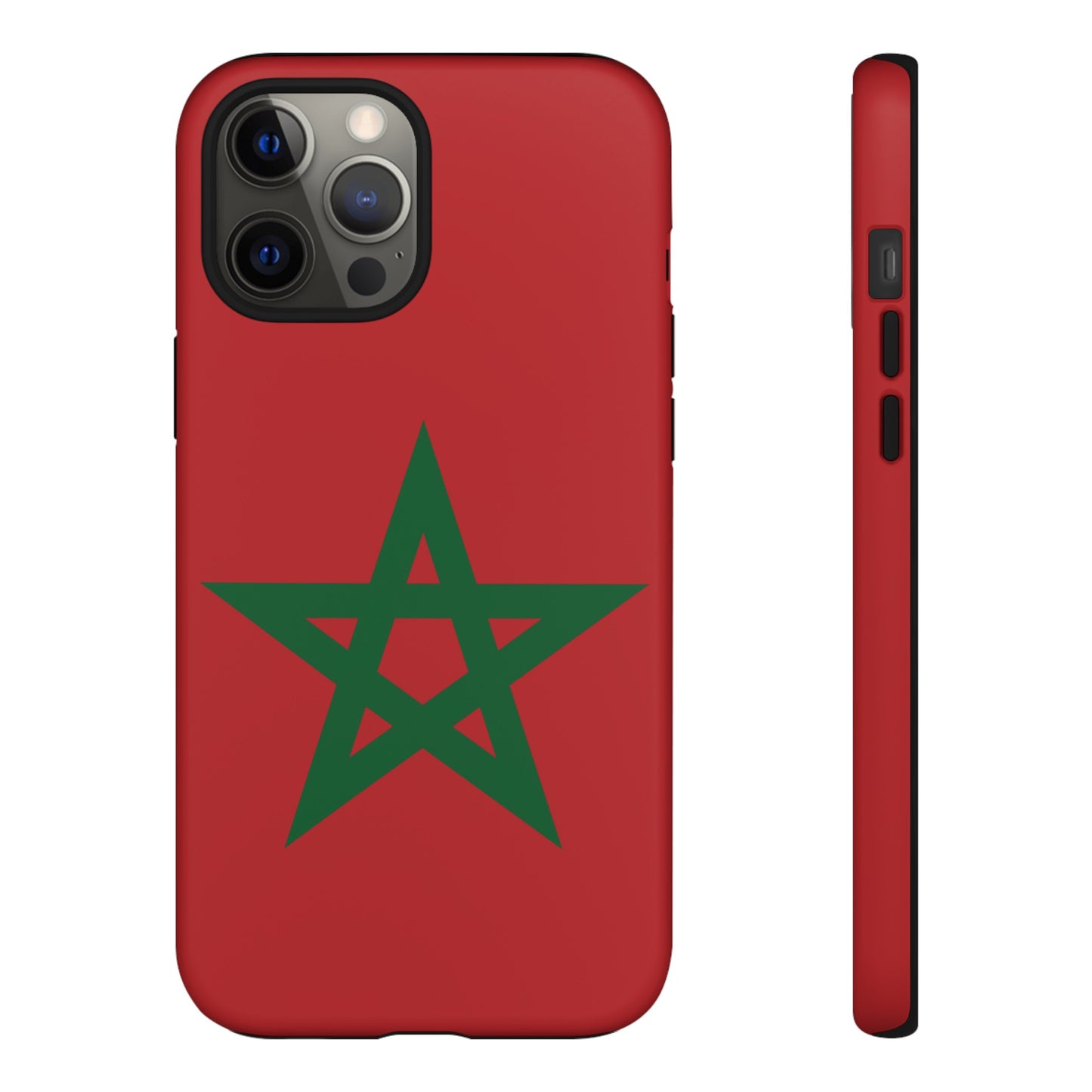 Morocco Flag Phone Case | iPhone 15 Plus/ Pro, 14, 13, 12| Google Pixel 7, Pro, 5| Samsung Galaxy S23 All Major Phone Models