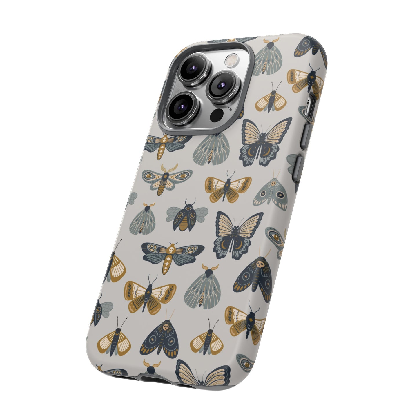 Butterfly and Moth Wallpaper Phone Case | iPhone 15 Plus/ Pro, 14, 13, 12| Google Pixel 7, Pro, 5| Samsung Galaxy S23 All Major Phone Models