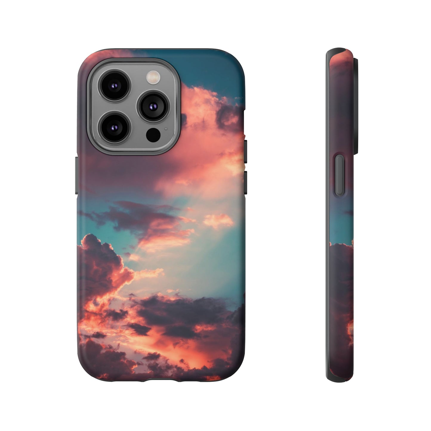 Violet Sky Wallpaper Phone Case | iPhone 15 Plus/ Pro, 14, 13, 12| Google Pixel 7, Pro, 5| Samsung Galaxy S23 All Major Phone Models