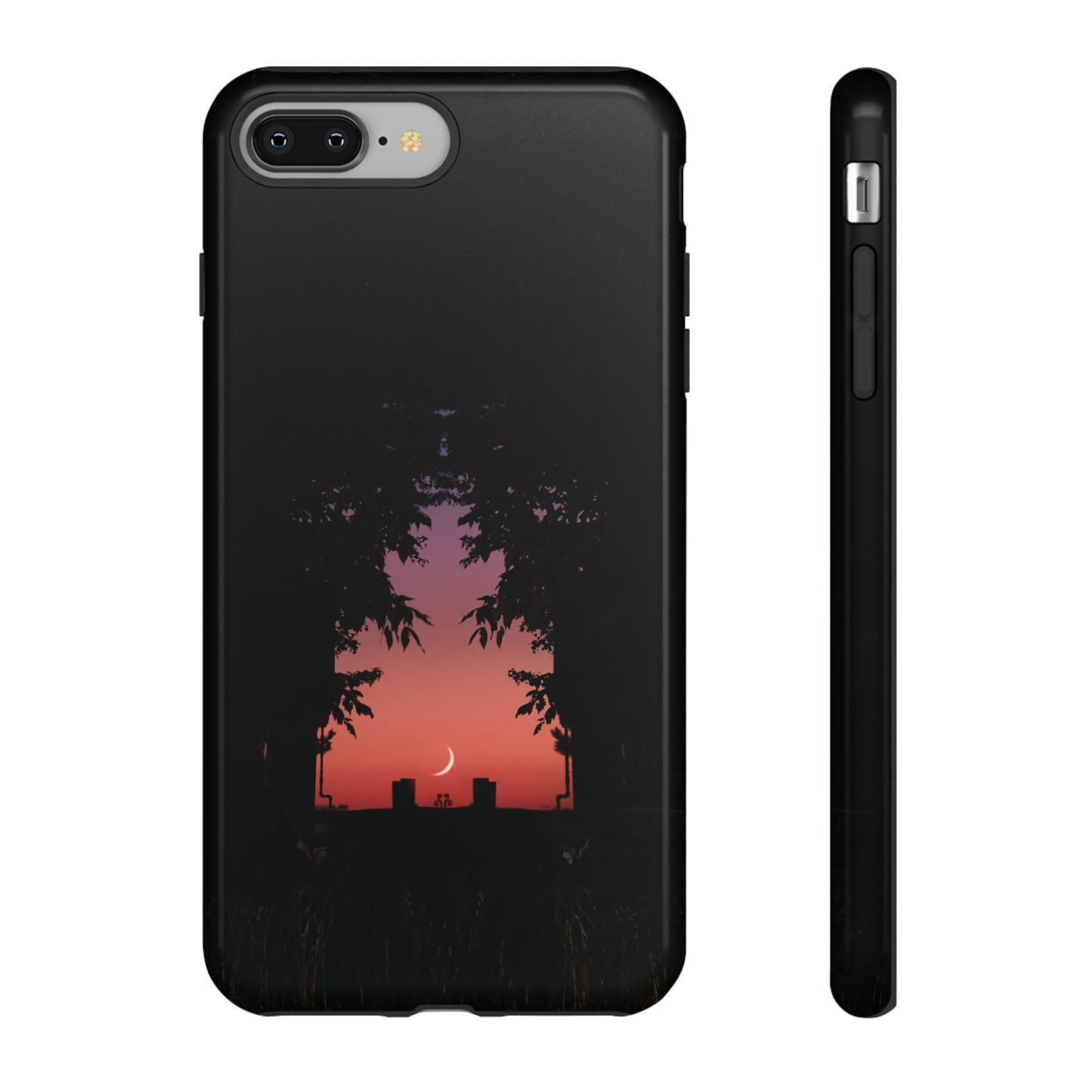 Crescent Night Wallpaper Phone Case | iPhone 15 Plus/ Pro, 14, 13, 12| Google Pixel 7, Pro, 5| Samsung Galaxy S23 All Major Phone Models