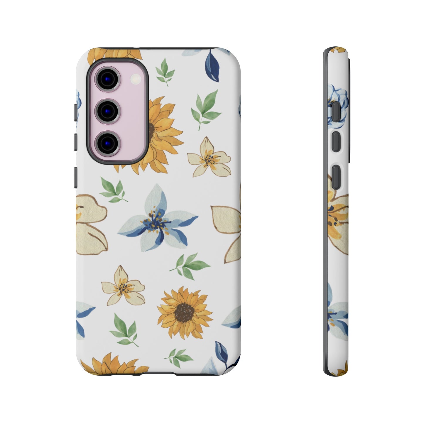 Beautiful Watercolour Flower Wallpaper Phone Case | iPhone 15 Plus/ Pro, 14, 13, 12| Google Pixel 7, Pro, 5| Samsung Galaxy S23 All Major Phone Models