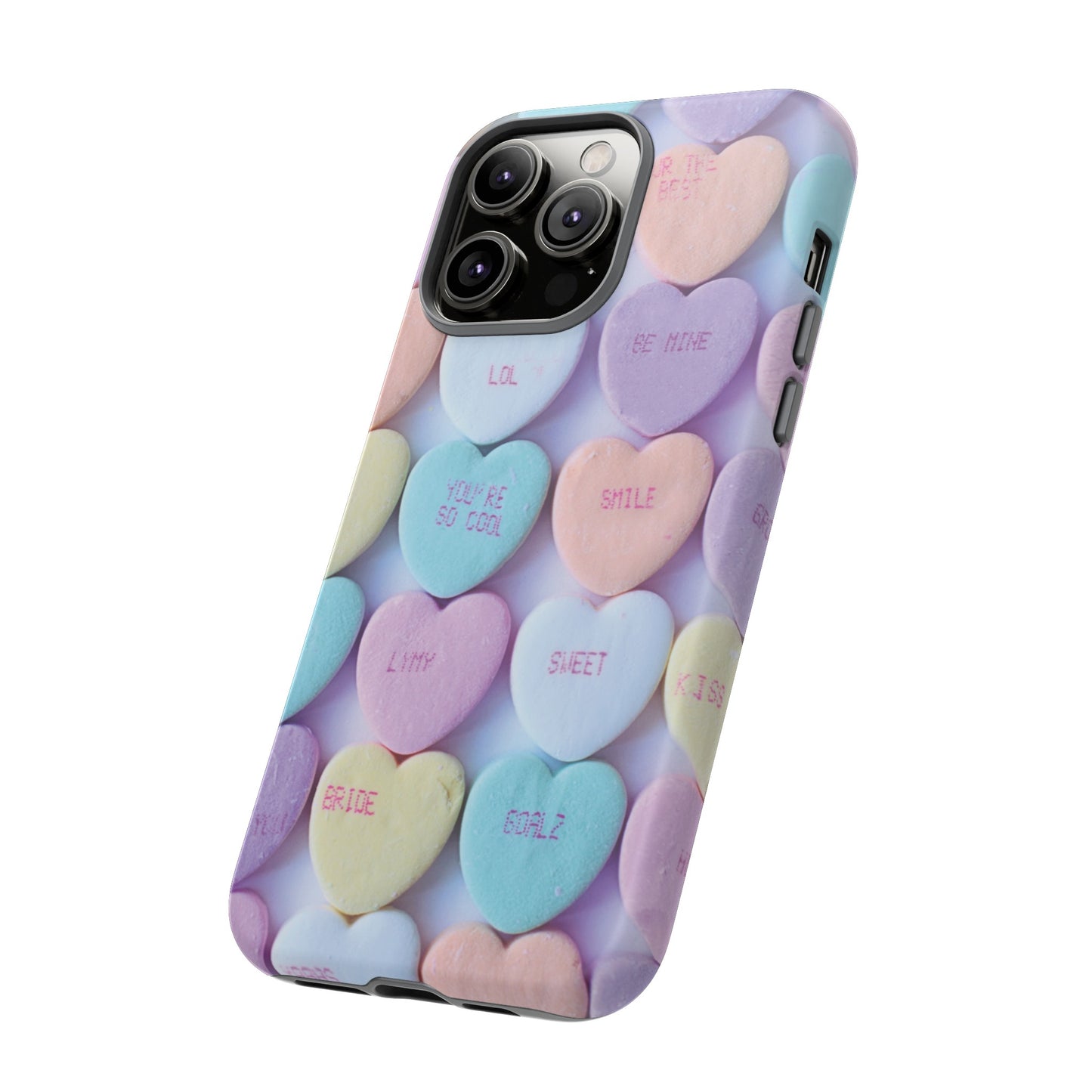 Hearts Valentine's Day Wallpaper Phone Case | iPhone 15 Plus/ Pro, 14, 13, 12| Google Pixel 7, Pro, 5| Samsung Galaxy S23 All Major Phone Models