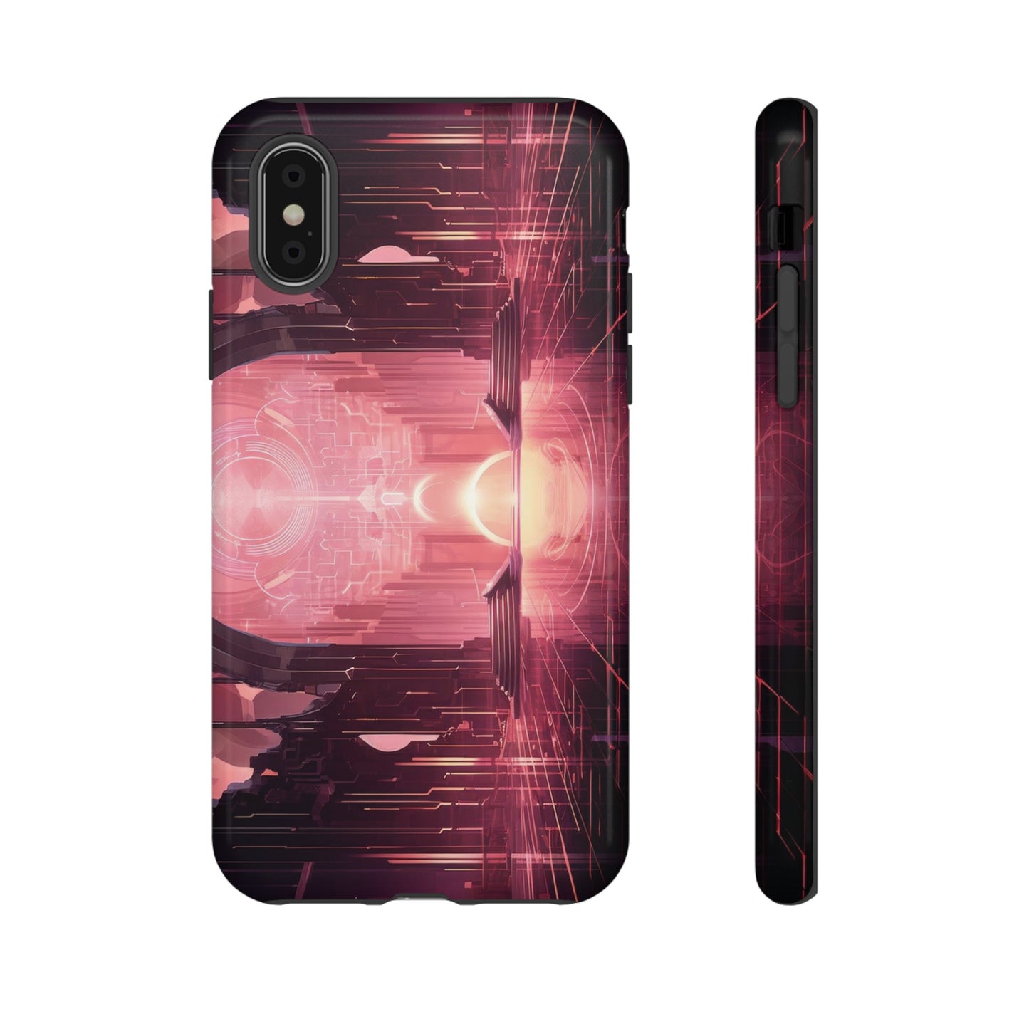 Sci-Fi Hall Wallpaper Phone Case | iPhone 15 Plus/ Pro, 14, 13, 12| Google Pixel 7, Pro, 5| Samsung Galaxy S23 All Major Phone Models