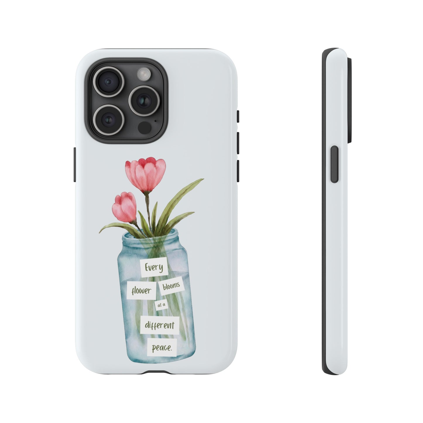 Flowers in a Jar Wallpaper Phone Case | iPhone 15 Plus/ Pro, 14, 13, 12| Google Pixel 7, Pro, 5| Samsung Galaxy S23 All Major Phone Models