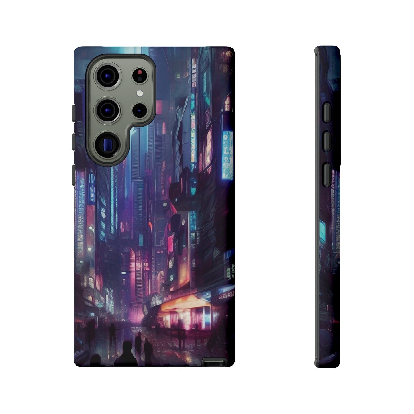 Futuristic Sci-Fi City Wallpaper Phone Case | iPhone 15 Plus/ Pro, 14, 13, 12| Google Pixel 7, Pro, 5| Samsung Galaxy S23 All Major Phone Models