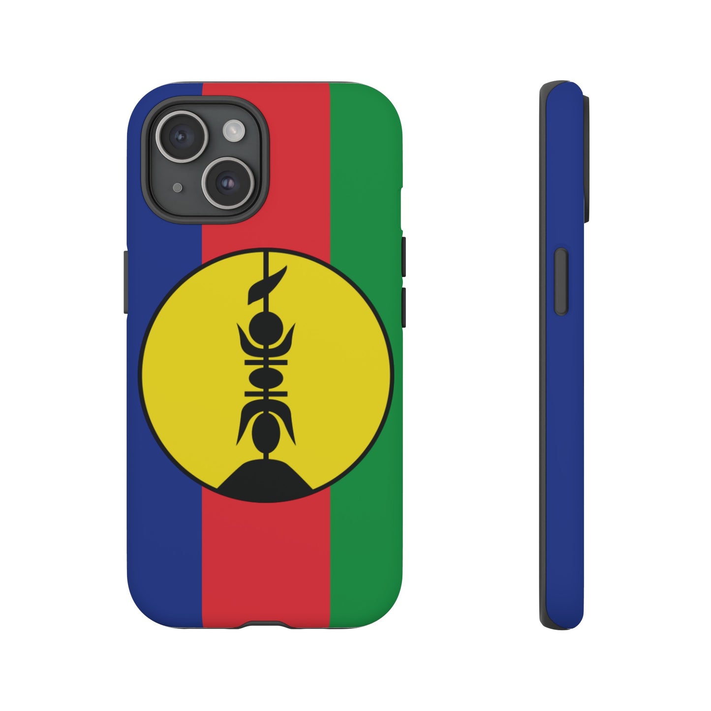 New Caledonia Flag Phone Case | iPhone 15 Plus/ Pro, 14, 13, 12| Google Pixel 7, Pro, 5| Samsung Galaxy S23 All Major Phone Models