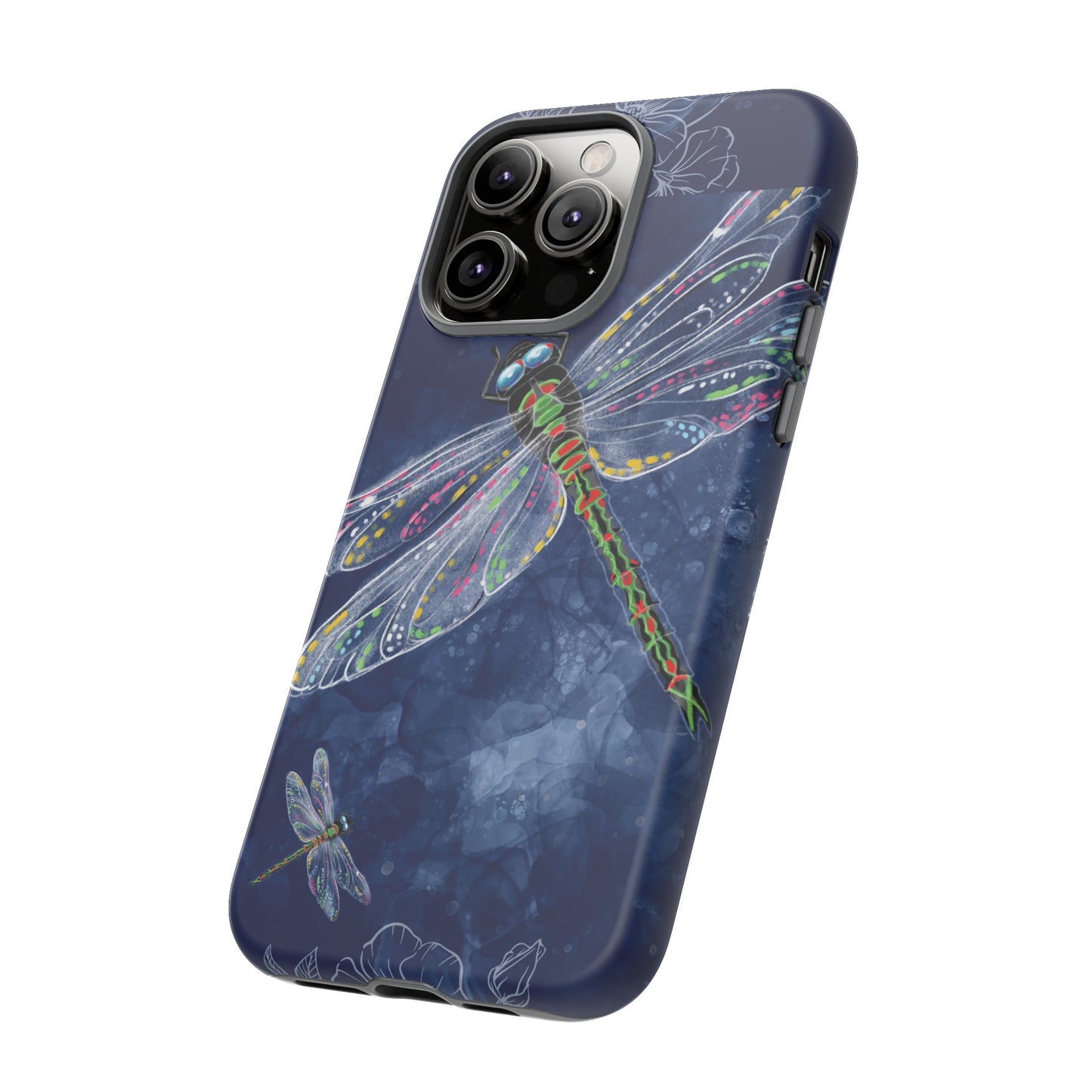 Dragonfly Wallpaper Phone Case | iPhone 15 Plus/ Pro, 14, 13, 12| Google Pixel 7, Pro, 5| Samsung Galaxy S23 All Major Phone Models