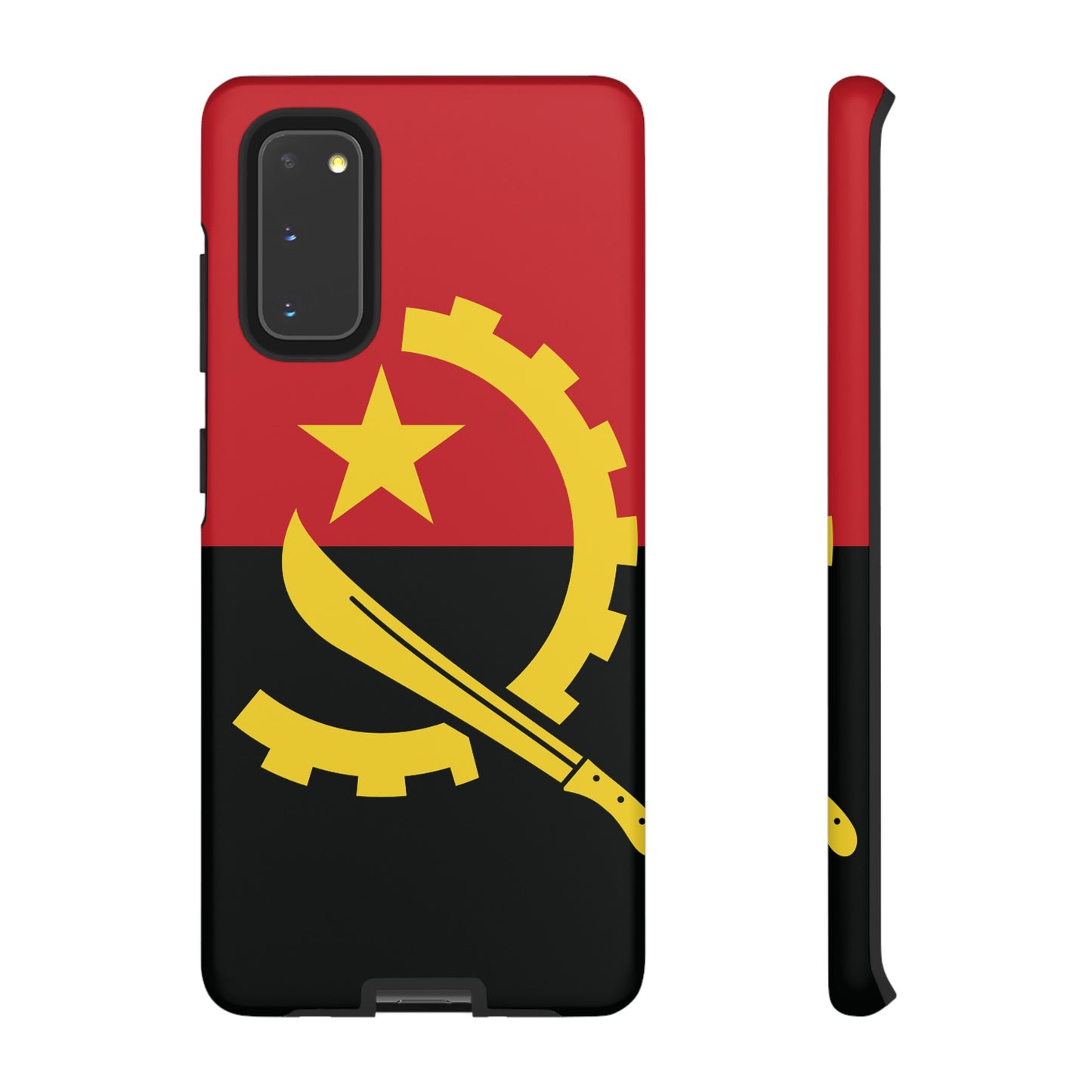 Angola Flag Phone Case | iPhone 15 Plus/ Pro, 14, 13, 12| Google Pixel 7, Pro, 5| Samsung Galaxy S23 All Major Phone Models