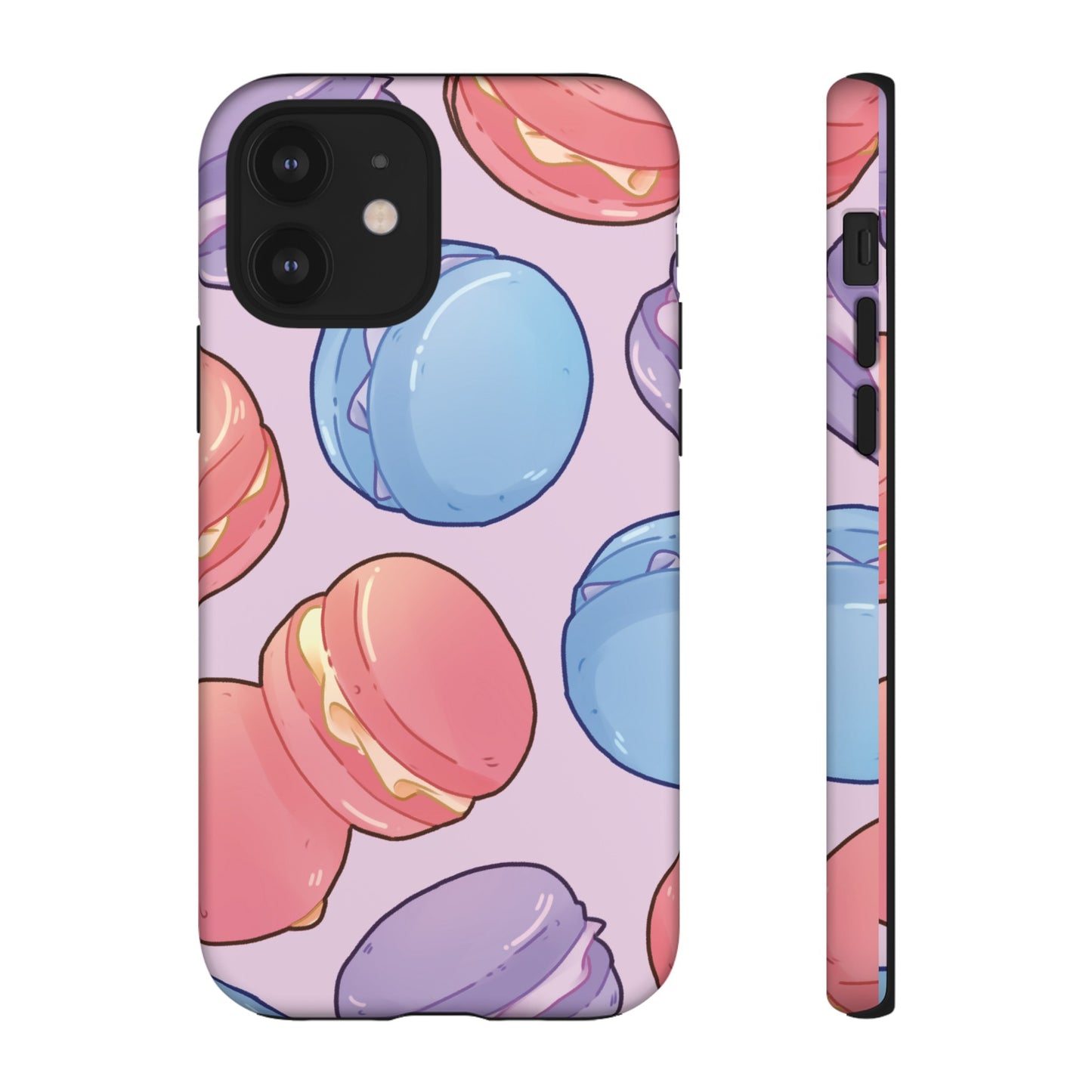 Macaron Wallpaper Phone Case | iPhone 15 Plus/ Pro, 14, 13, 12| Google Pixel 7, Pro, 5| Samsung Galaxy S23 All Major Phone Models