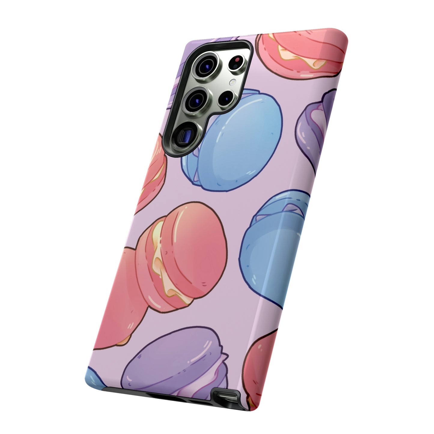 Macaron Wallpaper Phone Case | iPhone 15 Plus/ Pro, 14, 13, 12| Google Pixel 7, Pro, 5| Samsung Galaxy S23 All Major Phone Models