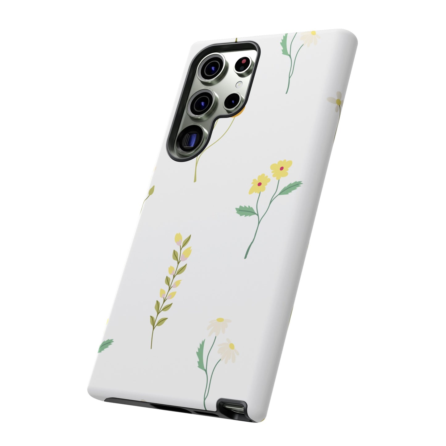 Delicate Floral Wallpaper Phone Case | iPhone 15 Plus/ Pro, 14, 13, 12| Google Pixel 7, Pro, 5| Samsung Galaxy S23 All Major Phone Models