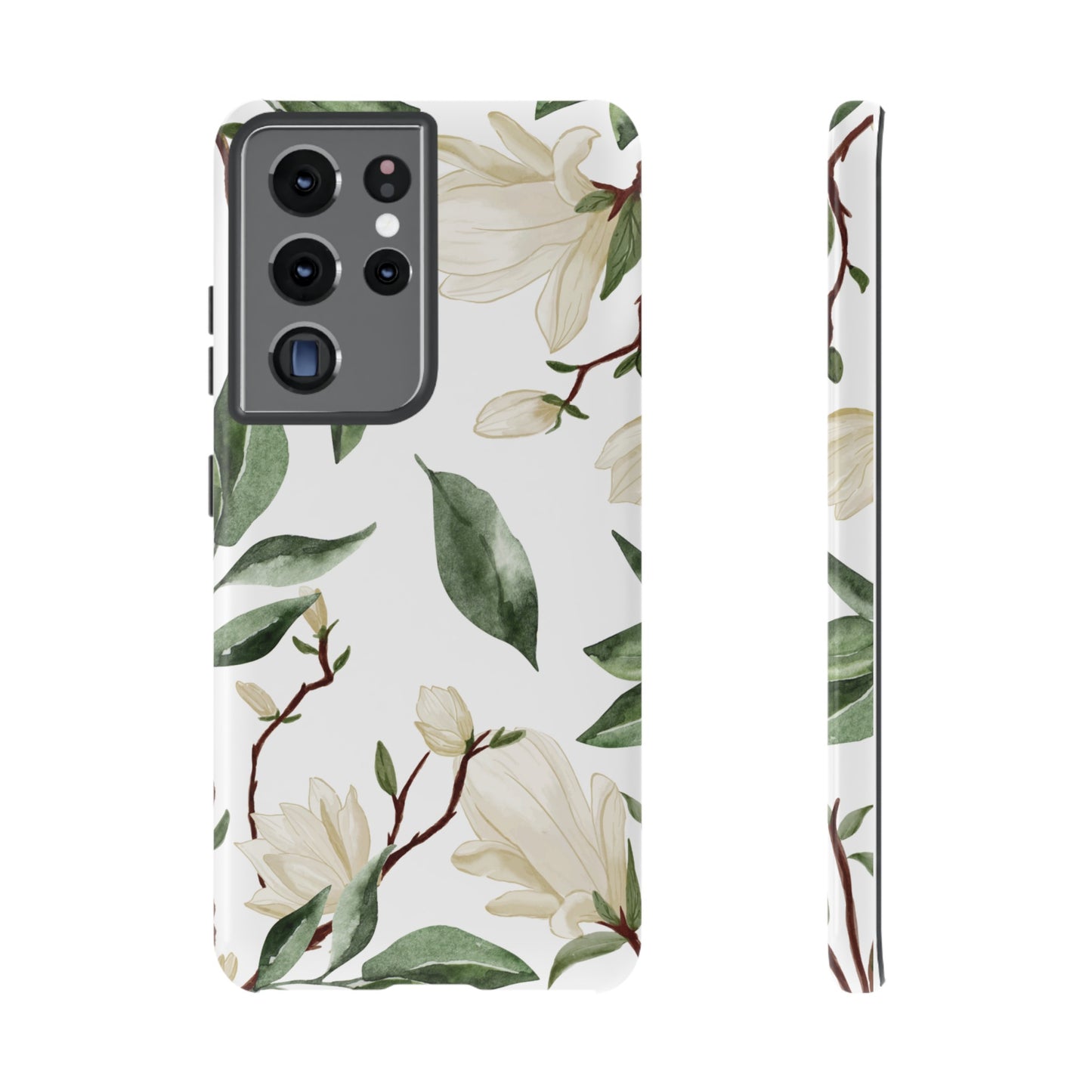 Light Floral Wallpaper Phone Case | iPhone 15 Plus/ Pro, 14, 13, 12| Google Pixel 7, Pro, 5| Samsung Galaxy S23 All Major Phone Models