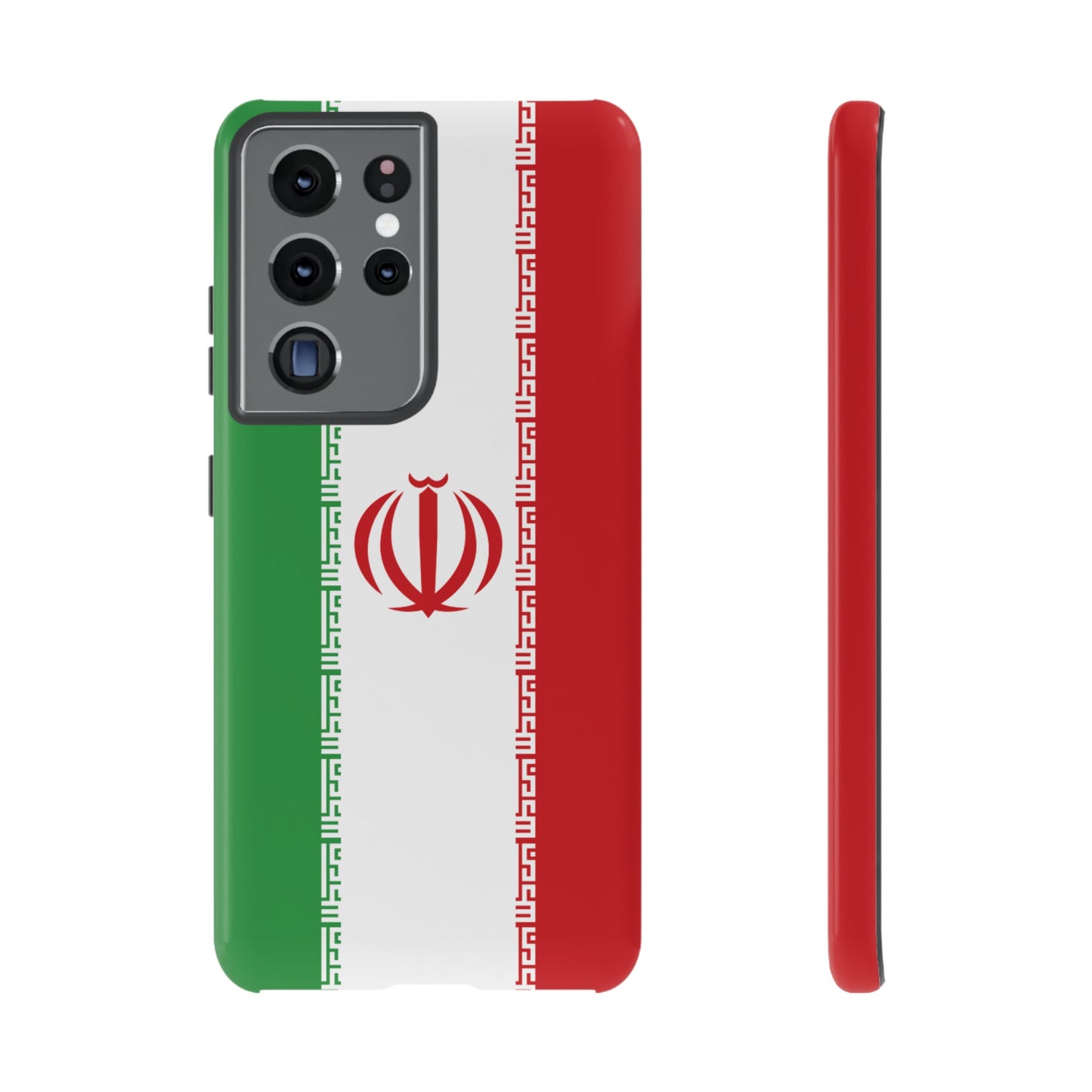 Iran Flag Phone Case | iPhone 15 Plus/ Pro, 14, 13, 12| Google Pixel 7, Pro, 5| Samsung Galaxy S23 All Major Phone Models