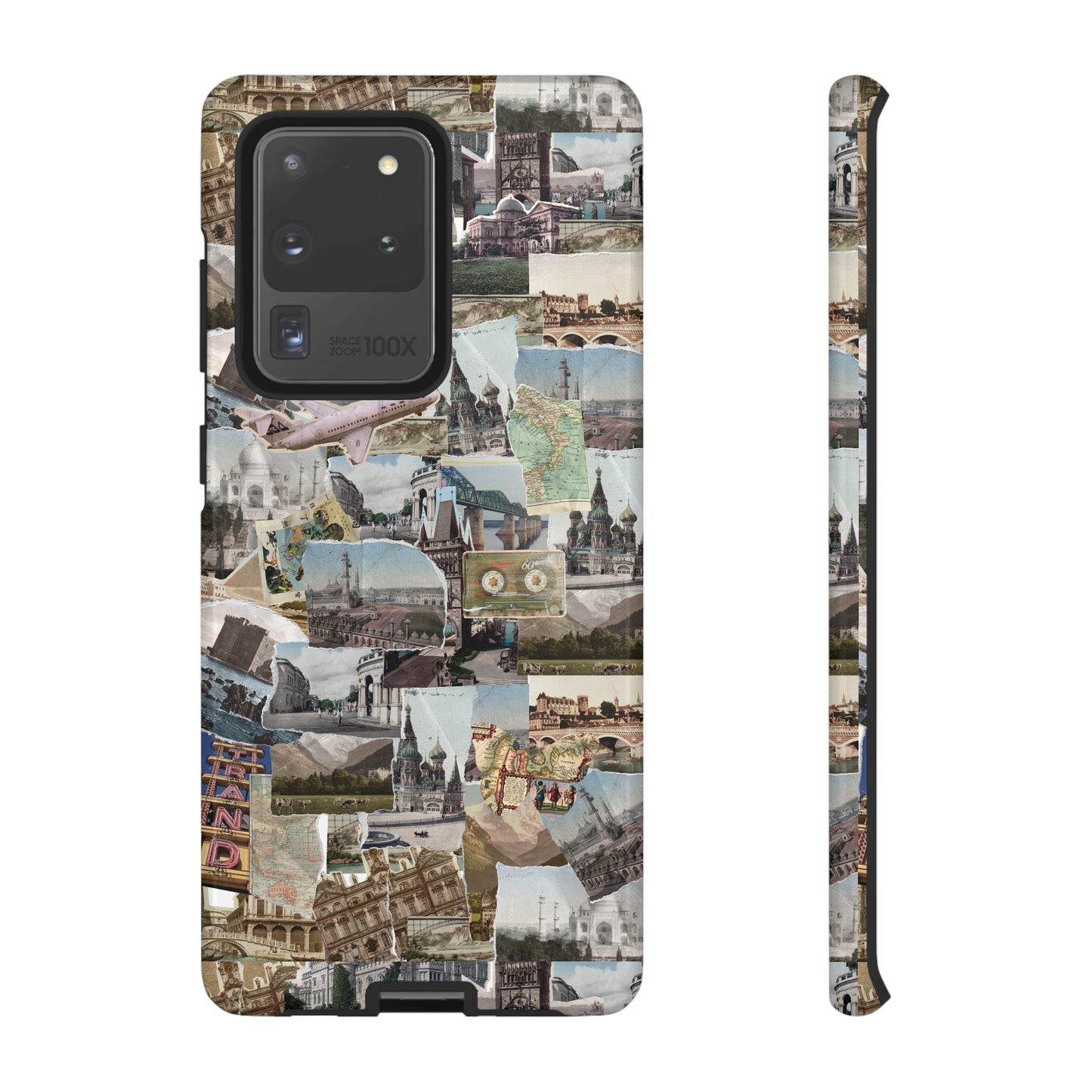 Travel Collage Wallpaper Phone Case | iPhone 15 Plus/ Pro, 14, 13, 12| Google Pixel 7, Pro, 5| Samsung Galaxy S23 All Major Phone Models