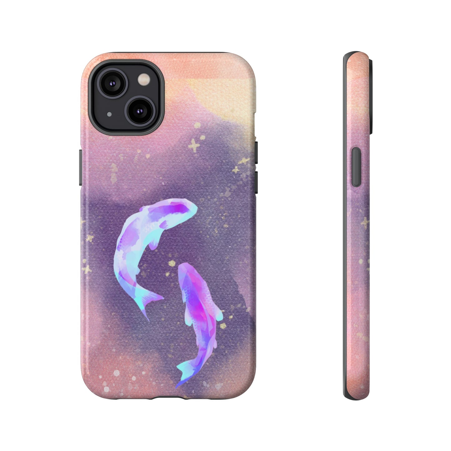 Cosmic Koi Phone Case | iPhone 15 Plus/ Pro, 14, 13, 12| Google Pixel 7, Pro, 5| Samsung Galaxy S23 All Major Phone Models