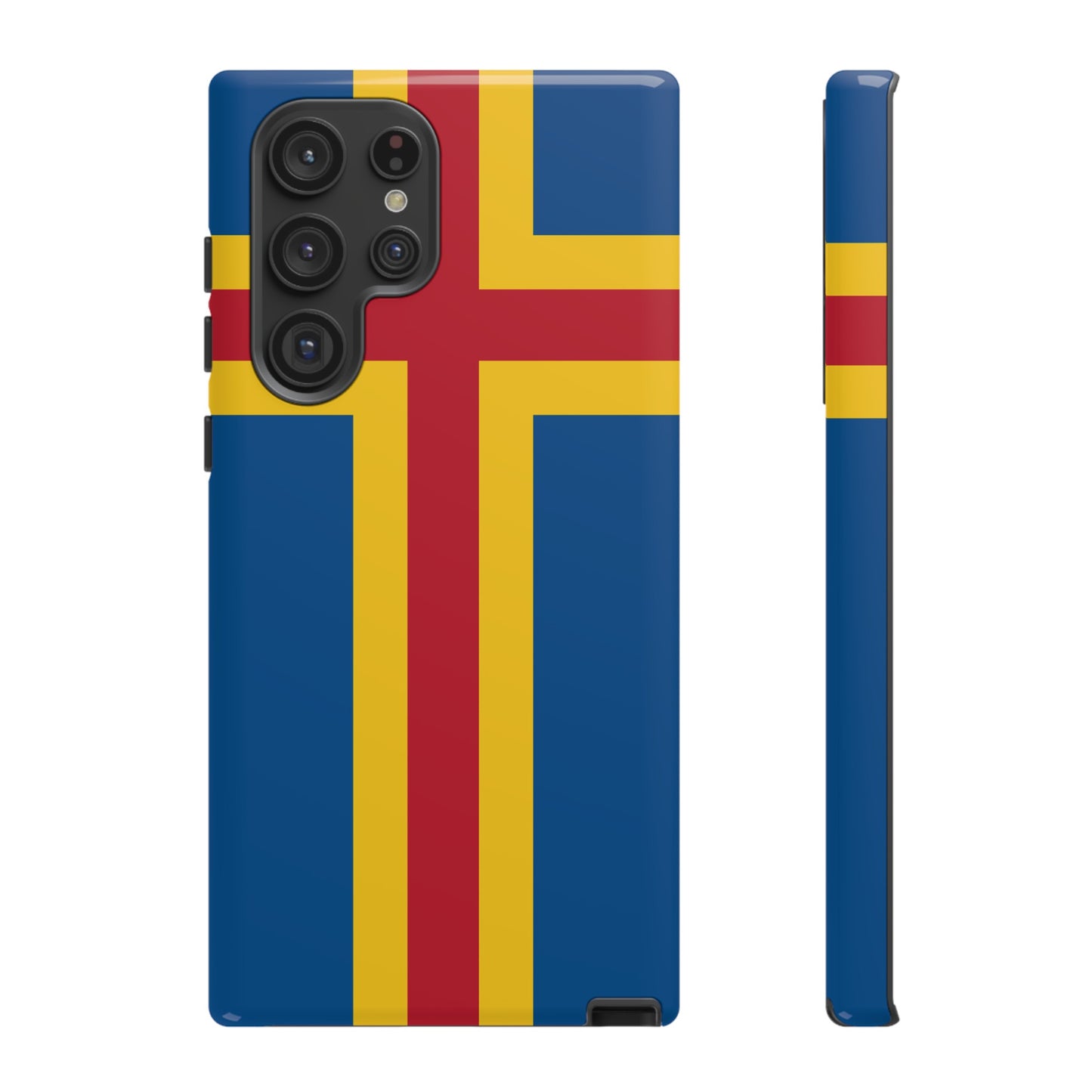 Aland Islands (Finland) Flag Phone Case | iPhone 15 Plus/ Pro, 14, 13, 12| Google Pixel 7, Pro, 5| Samsung Galaxy S23 All Major Phone Models