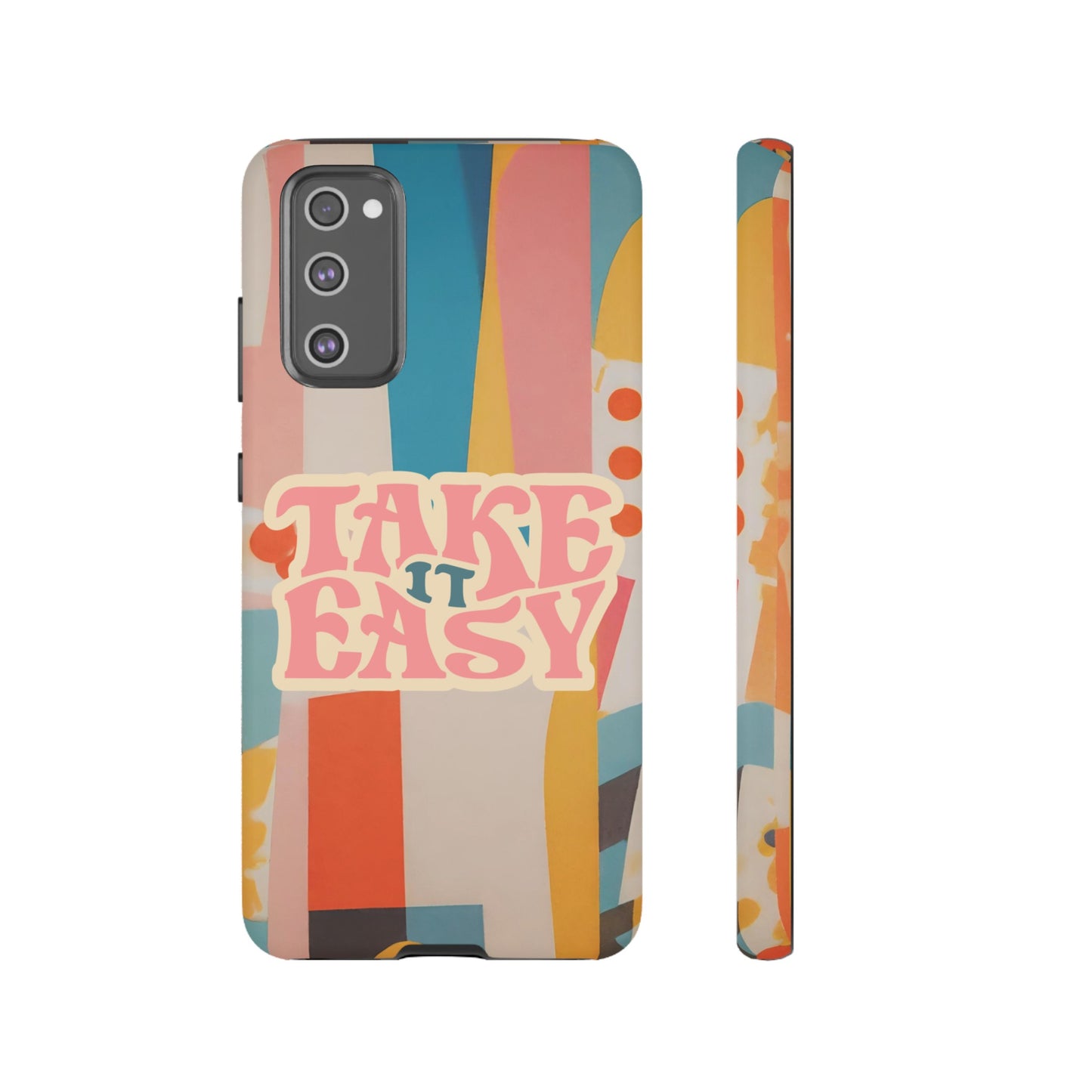 Take It Easy Wallpaper Phone Case | iPhone 15 Plus/ Pro, 14, 13, 12| Google Pixel 7, Pro, 5| Samsung Galaxy S23 All Major Phone Models