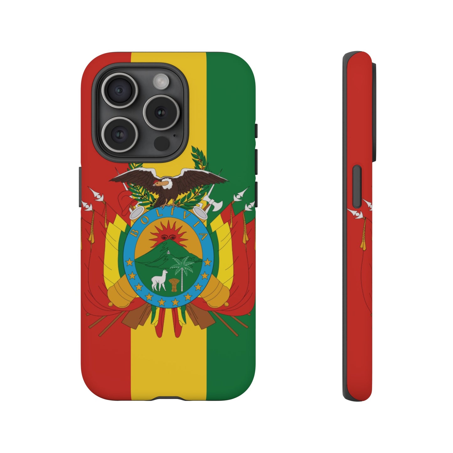 Bolivia Flag Phone Case | iPhone 15 Plus/ Pro, 14, 13, 12| Google Pixel 7, Pro, 5| Samsung Galaxy S23 All Major Phone Models