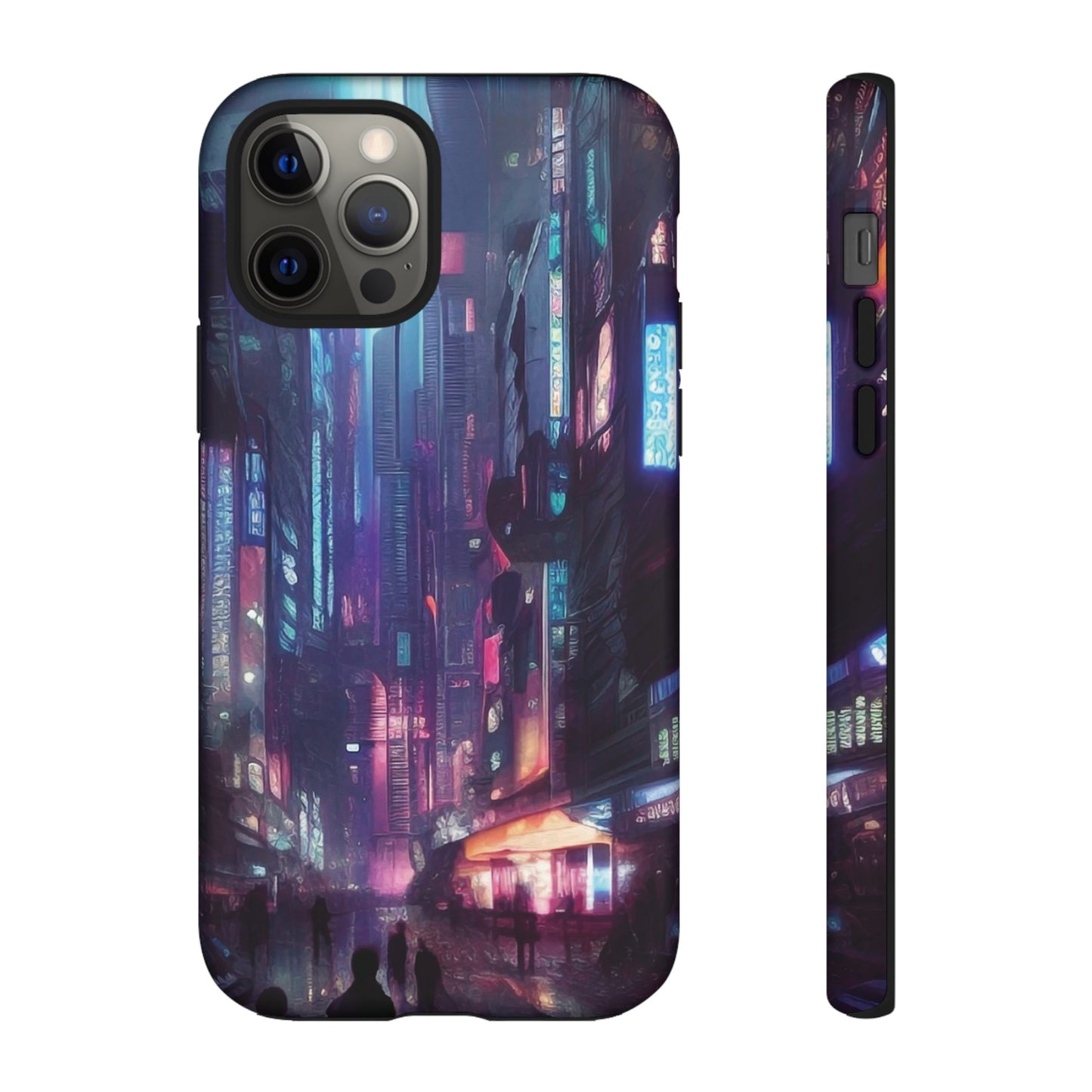 Futuristic Sci-Fi City Wallpaper Phone Case | iPhone 15 Plus/ Pro, 14, 13, 12| Google Pixel 7, Pro, 5| Samsung Galaxy S23 All Major Phone Models