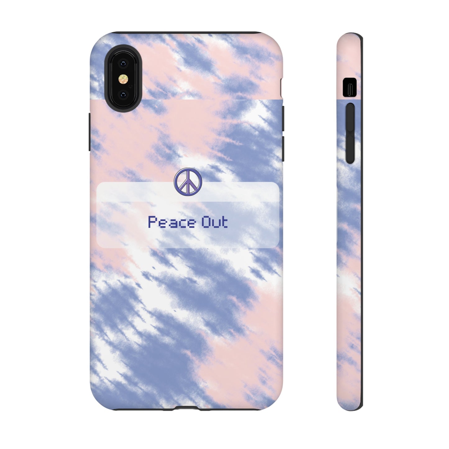 Peace Out Wallpaper Phone Case | iPhone 15 Plus/ Pro, 14, 13, 12| Google Pixel 7, Pro, 5| Samsung Galaxy S23 All Major Phone Models