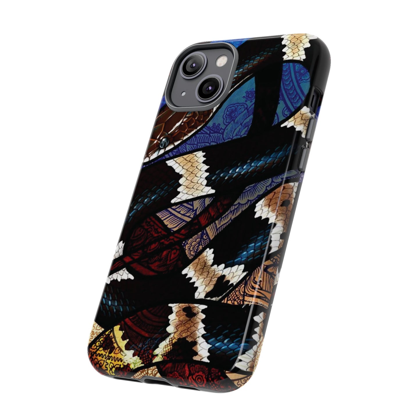 Snake Wallpaper Phone Case | iPhone 15 Plus/ Pro, 14, 13, 12| Google Pixel 7, Pro, 5| Samsung Galaxy S23 All Major Phone Models