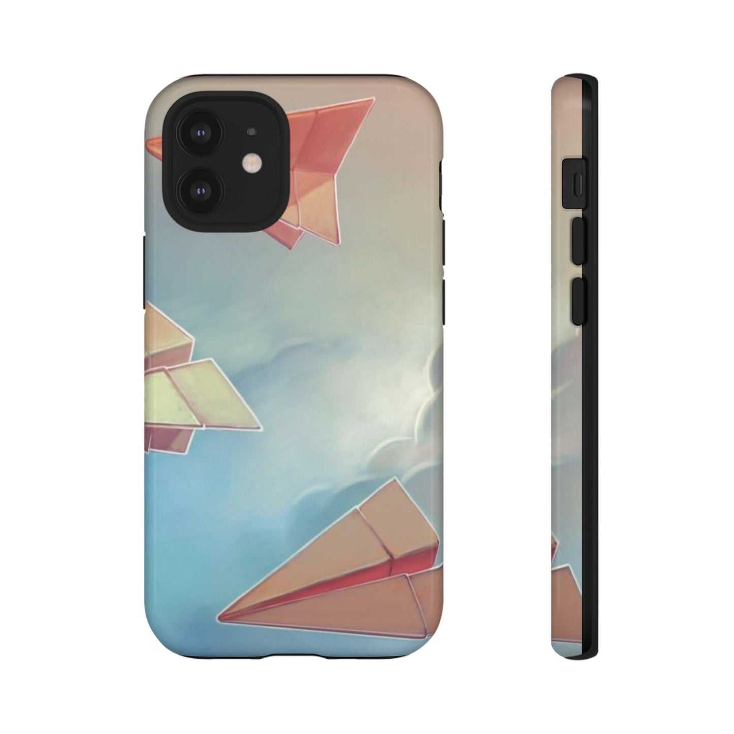 Paper Plane Wallpaper Phone Case | iPhone 15 Plus/ Pro, 14, 13, 12| Google Pixel 7, Pro, 5| Samsung Galaxy S23 All Major Phone Models