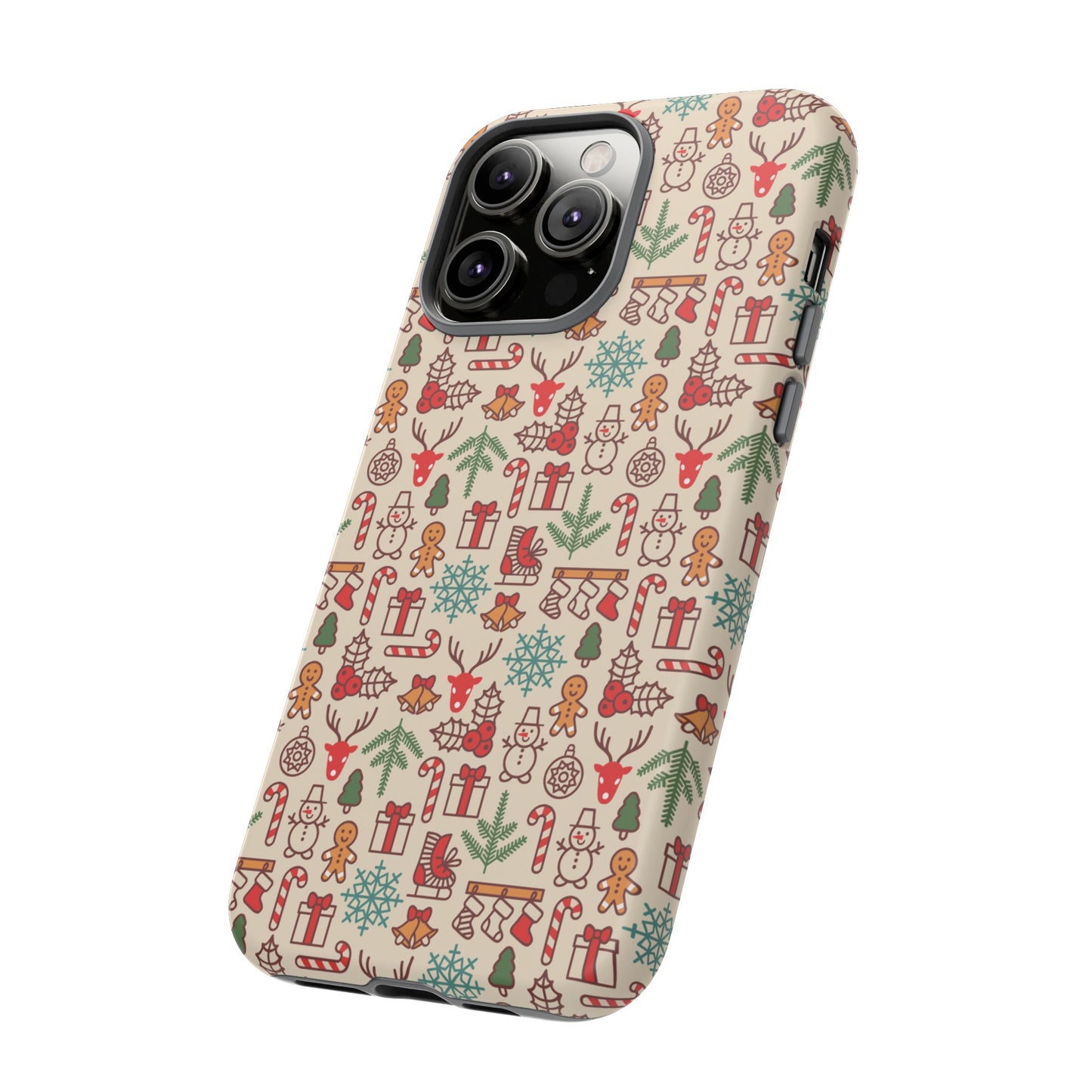 Collage Christmas Wallpaper Phone Case | iPhone 15 Plus/ Pro, 14, 13, 12| Google Pixel 7, Pro, 5| Samsung Galaxy S23 All Major Phone Models