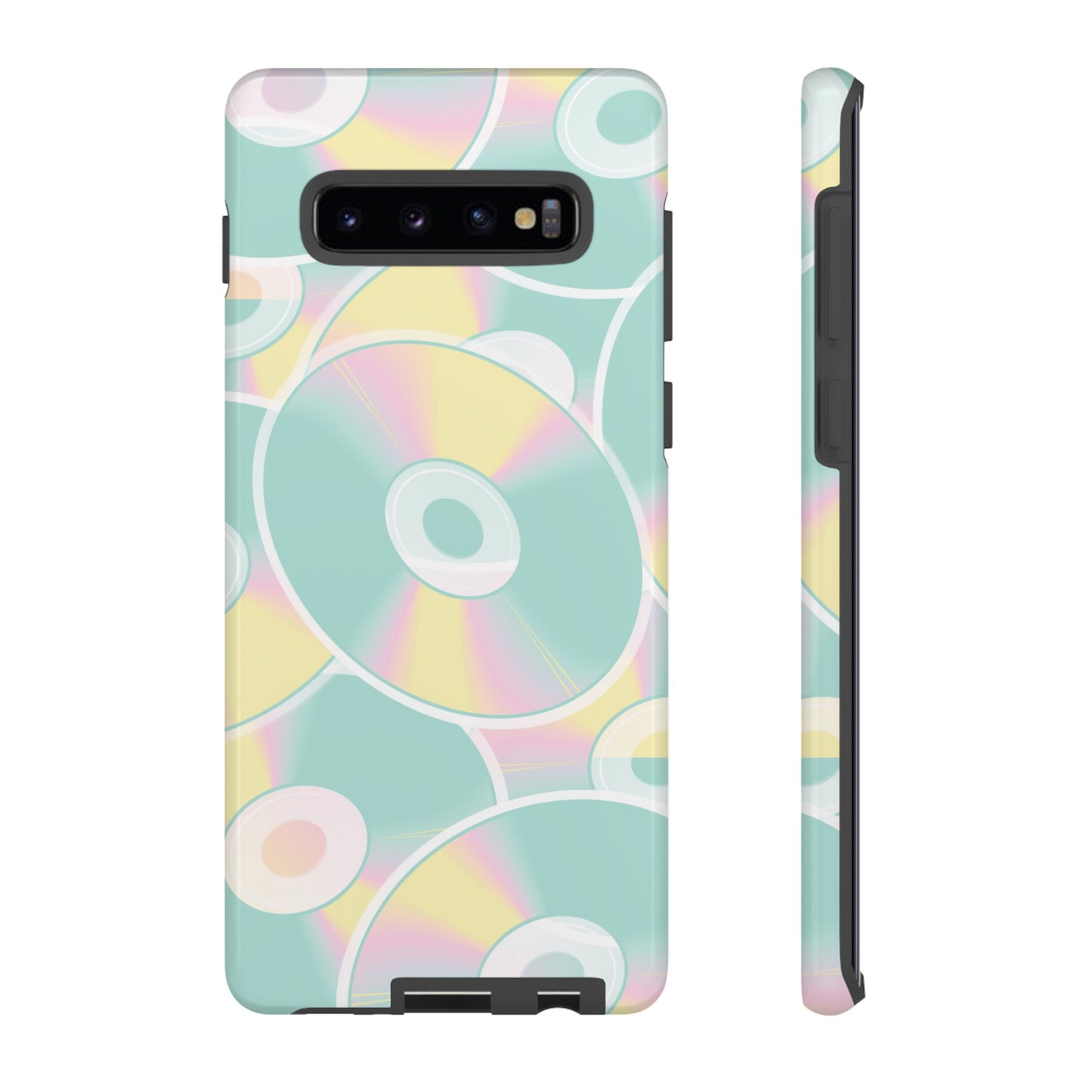 90's CD Wallpaper Phone Case | iPhone 15 Plus/ Pro, 14, 13, 12| Google Pixel 7, Pro, 5| Samsung Galaxy S23 All Major Phone Models