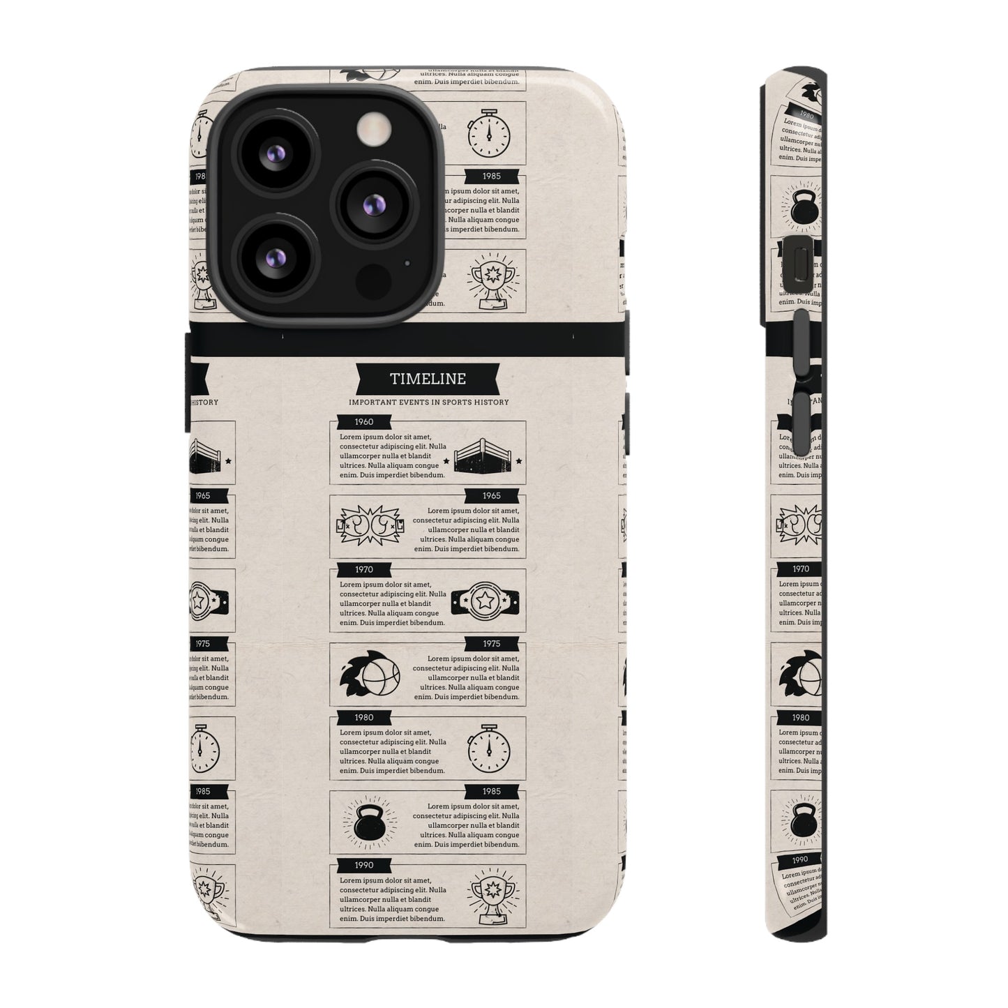 Timeline Wallpaper Phone Case | iPhone 15 Plus/ Pro, 14, 13, 12| Google Pixel 7, Pro, 5| Samsung Galaxy S23 All Major Phone Models