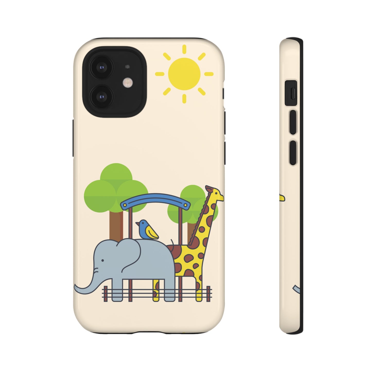 Zoo Wallpaper Phone Case | iPhone 15 Plus/ Pro, 14, 13, 12| Google Pixel 7, Pro, 5| Samsung Galaxy S23 All Major Phone Models