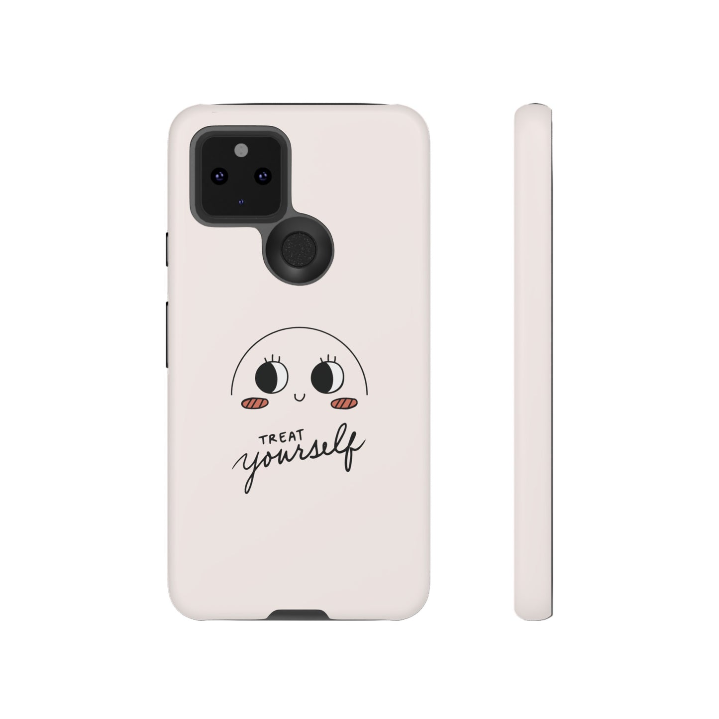 Treat Yourself Wallpaper Phone Case | iPhone 15 Plus/ Pro, 14, 13, 12| Google Pixel 7, Pro, 5| Samsung Galaxy S23 All Major Phone Models