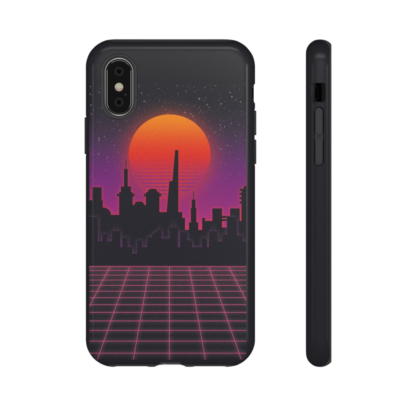 Retro City Phone Case | iPhone 15 Plus/ Pro, 14, 13, 12| Google Pixel 7, Pro, 5| Samsung Galaxy S23 All Major Phone Models