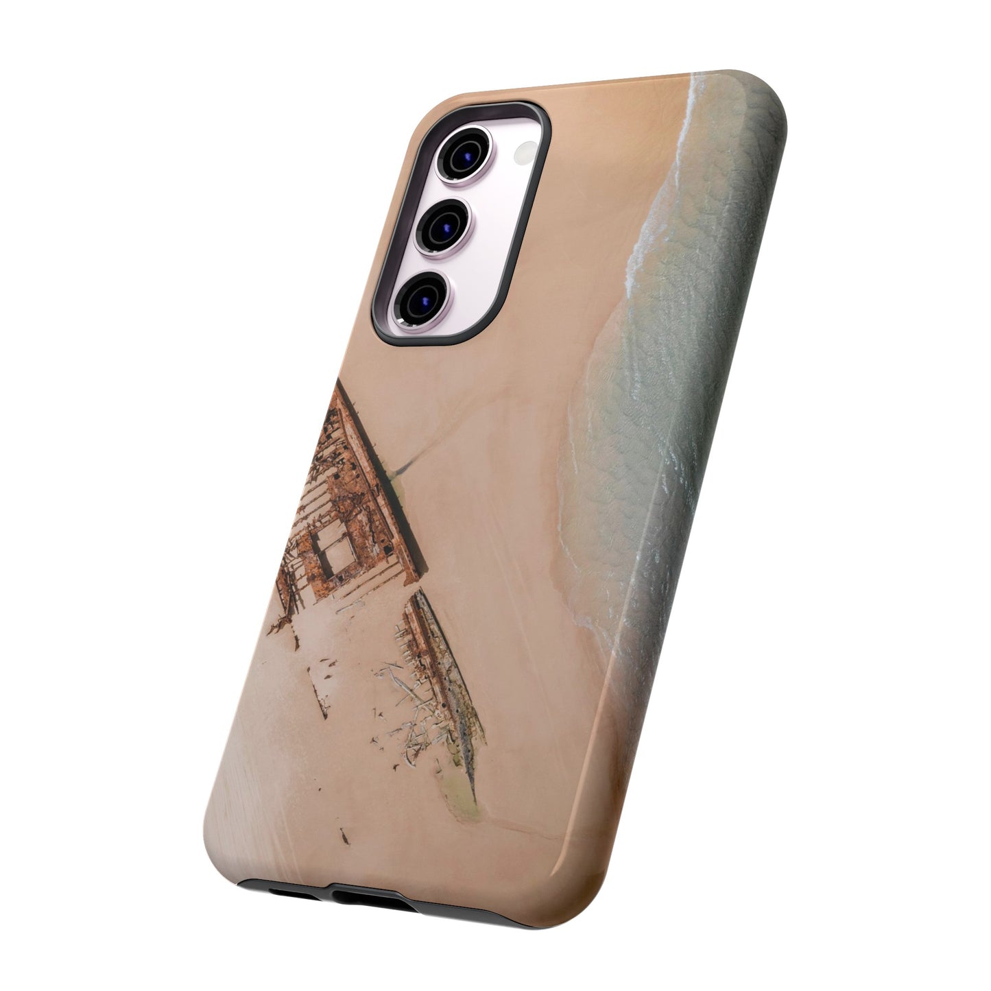 Fraser Island Shipwreck Wallpaper Phone Case | iPhone 15 Plus/ Pro, 14, 13, 12| Google Pixel 7, Pro, 5| Samsung Galaxy S23 All Major Phone Models