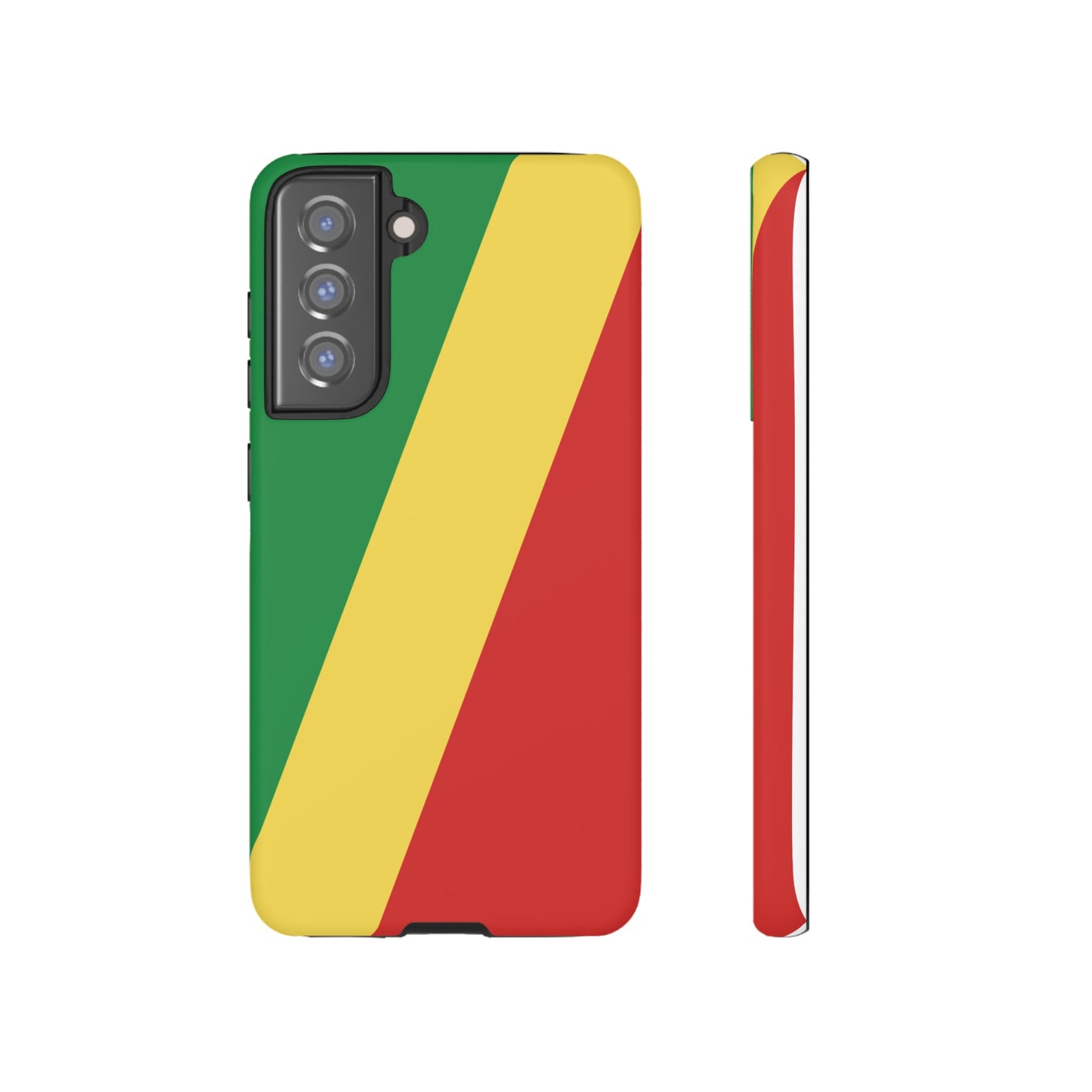 Congo-Brazzaville Flag Phone Case | iPhone 15 Plus/ Pro, 14, 13, 12| Google Pixel 7, Pro, 5| Samsung Galaxy S23 All Major Phone Models