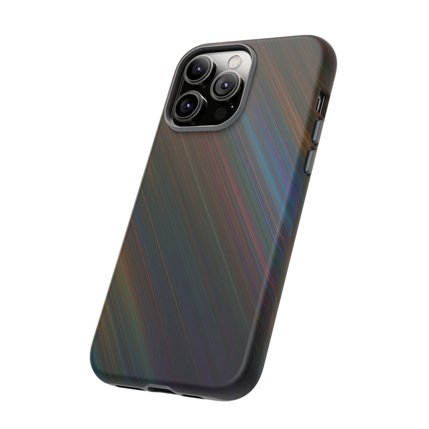 Slanted Rainbow Wallpaper Phone Case | iPhone 15 Plus/ Pro, 14, 13, 12| Google Pixel 7, Pro, 5| Samsung Galaxy S23 All Major Phone Models