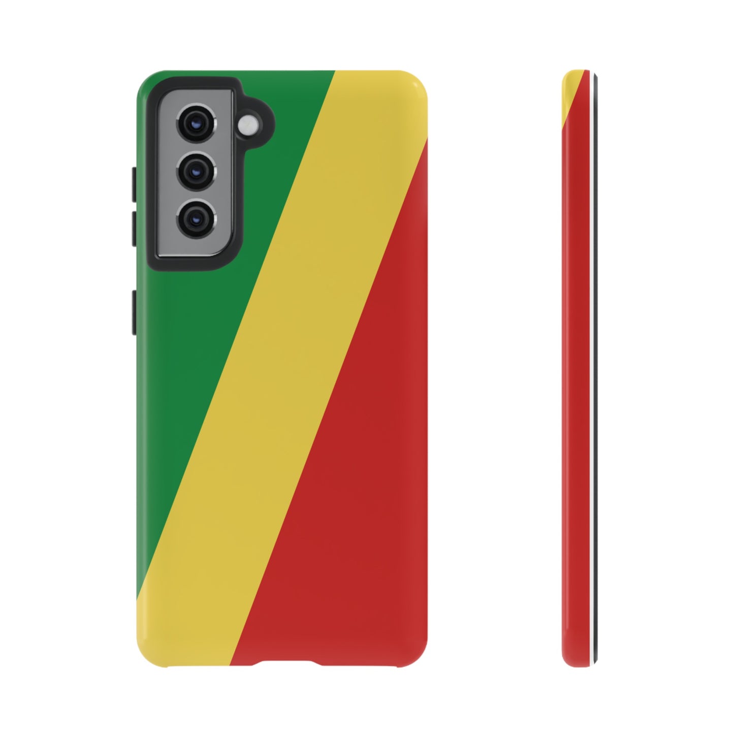 Congo-Brazzaville Flag Phone Case | iPhone 15 Plus/ Pro, 14, 13, 12| Google Pixel 7, Pro, 5| Samsung Galaxy S23 All Major Phone Models