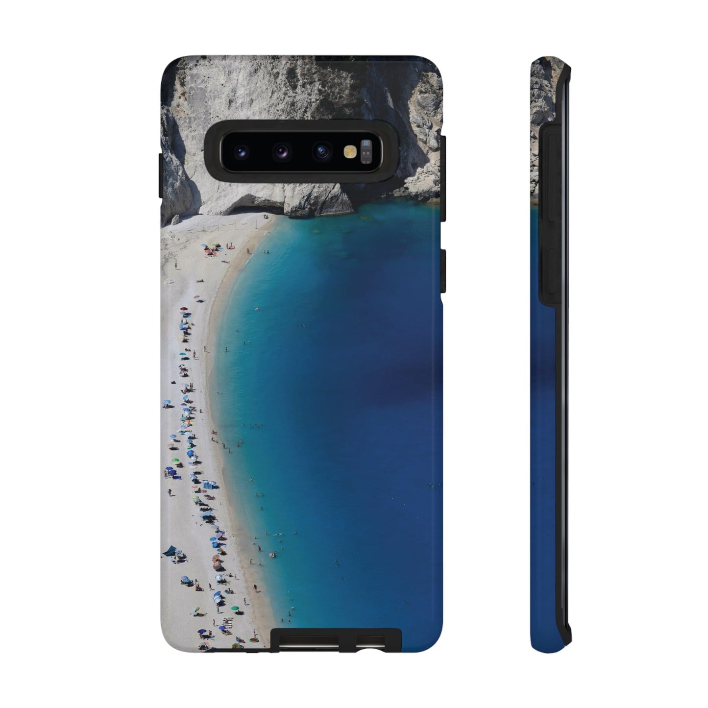 Blue Beach Wallpaper Phone Case | iPhone 15 Plus/ Pro, 14, 13, 12| Google Pixel 7, Pro, 5| Samsung Galaxy S23 All Major Phone Models