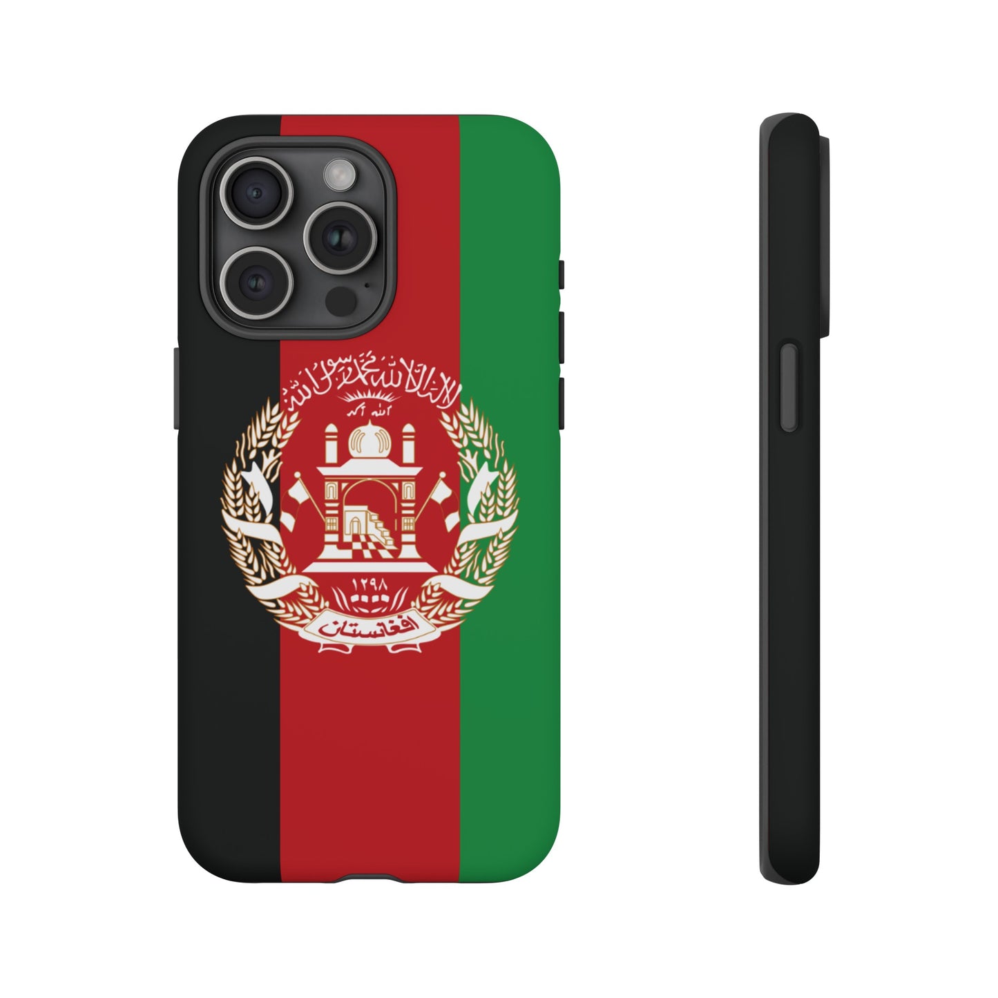 Afganistan Flag Phone Case | iPhone 15 Plus/ Pro, 14, 13, 12| Google Pixel 7, Pro, 5| Samsung Galaxy S23 All Major Phone Models