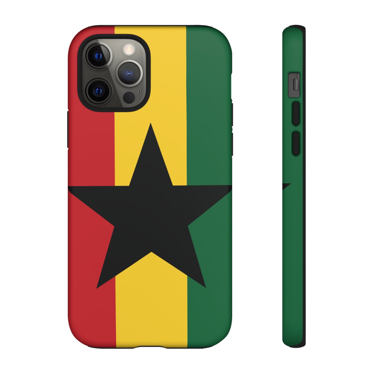 Ghana Flag Phone Case | iPhone 15 Plus/ Pro, 14, 13, 12| Google Pixel 7, Pro, 5| Samsung Galaxy S23 All Major Phone Models