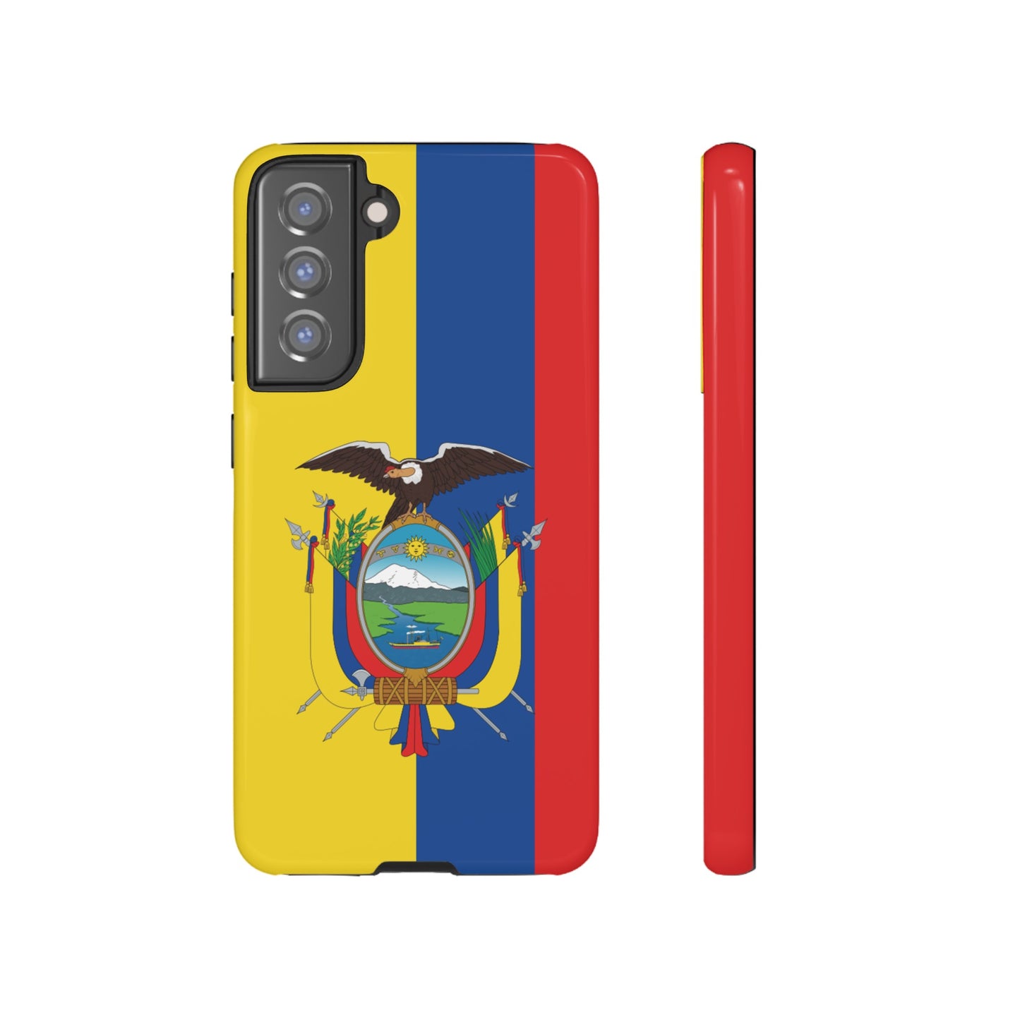 Ecuador Flag Phone Case | iPhone 15 Plus/ Pro, 14, 13, 12| Google Pixel 7, Pro, 5| Samsung Galaxy S23 All Major Phone Models