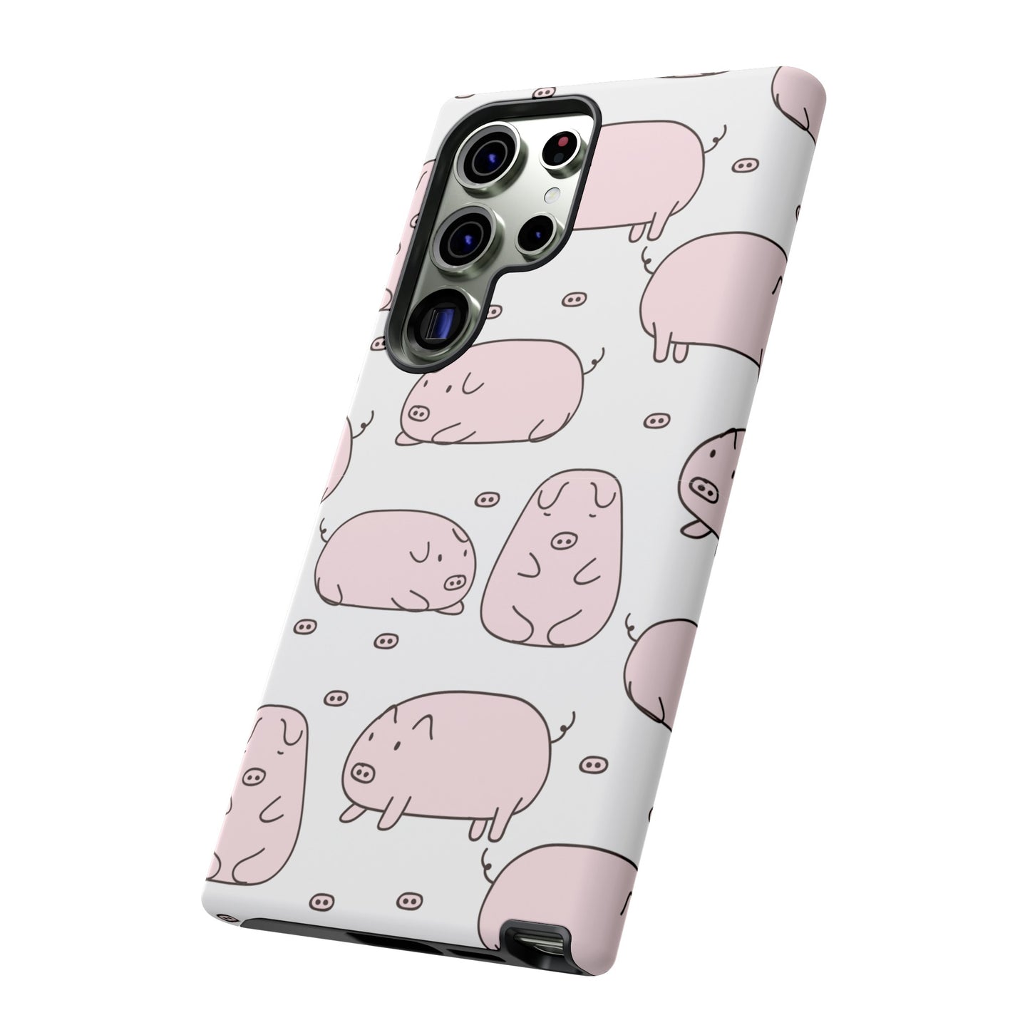 Pig Wallpaper Phone Case | iPhone 15 Plus/ Pro, 14, 13, 12| Google Pixel 7, Pro, 5| Samsung Galaxy S23 All Major Phone Models