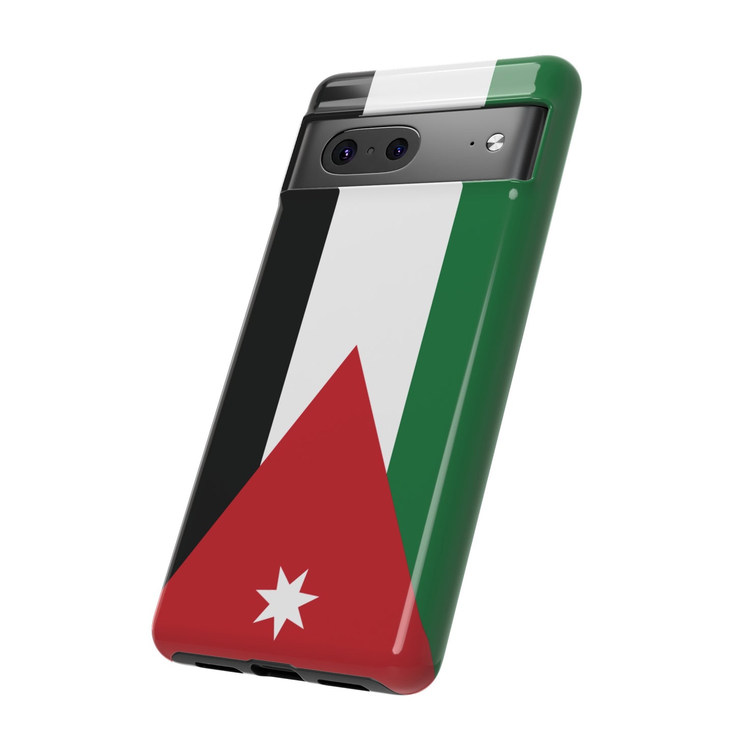 Jordan Flag Phone Case |iPhone 15 Plus/ Pro, 14, 13, 12|Google Pixel 7, Pro, 5| Samsung Galaxy S23 All Major Phone Models